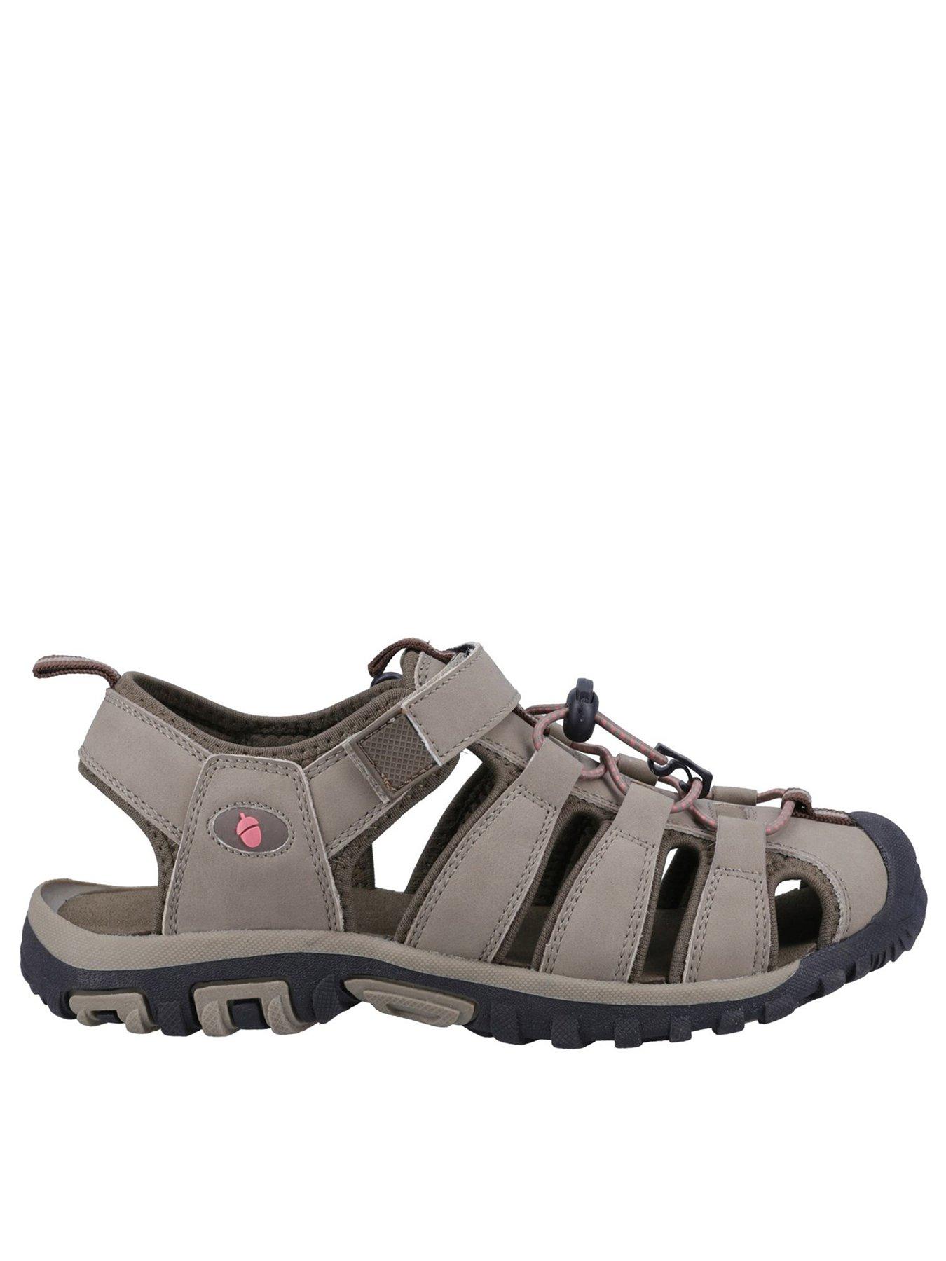undefined Brimpsfield Ladies Pu Sandal - Taupe