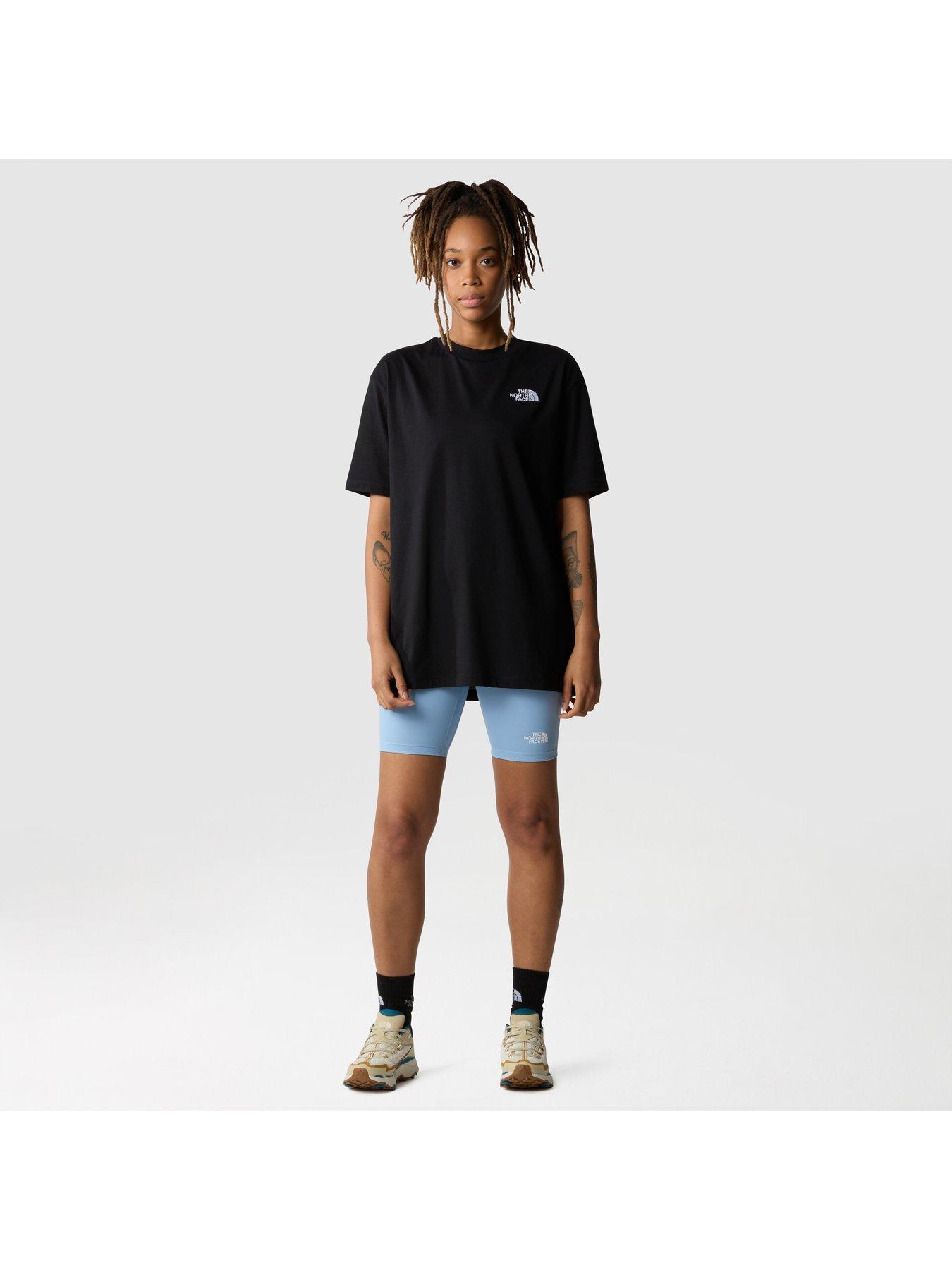 Image 3 of 4 of THE NORTH FACE Womens Short Sleeve Oversize Simple Dome Tee - Black