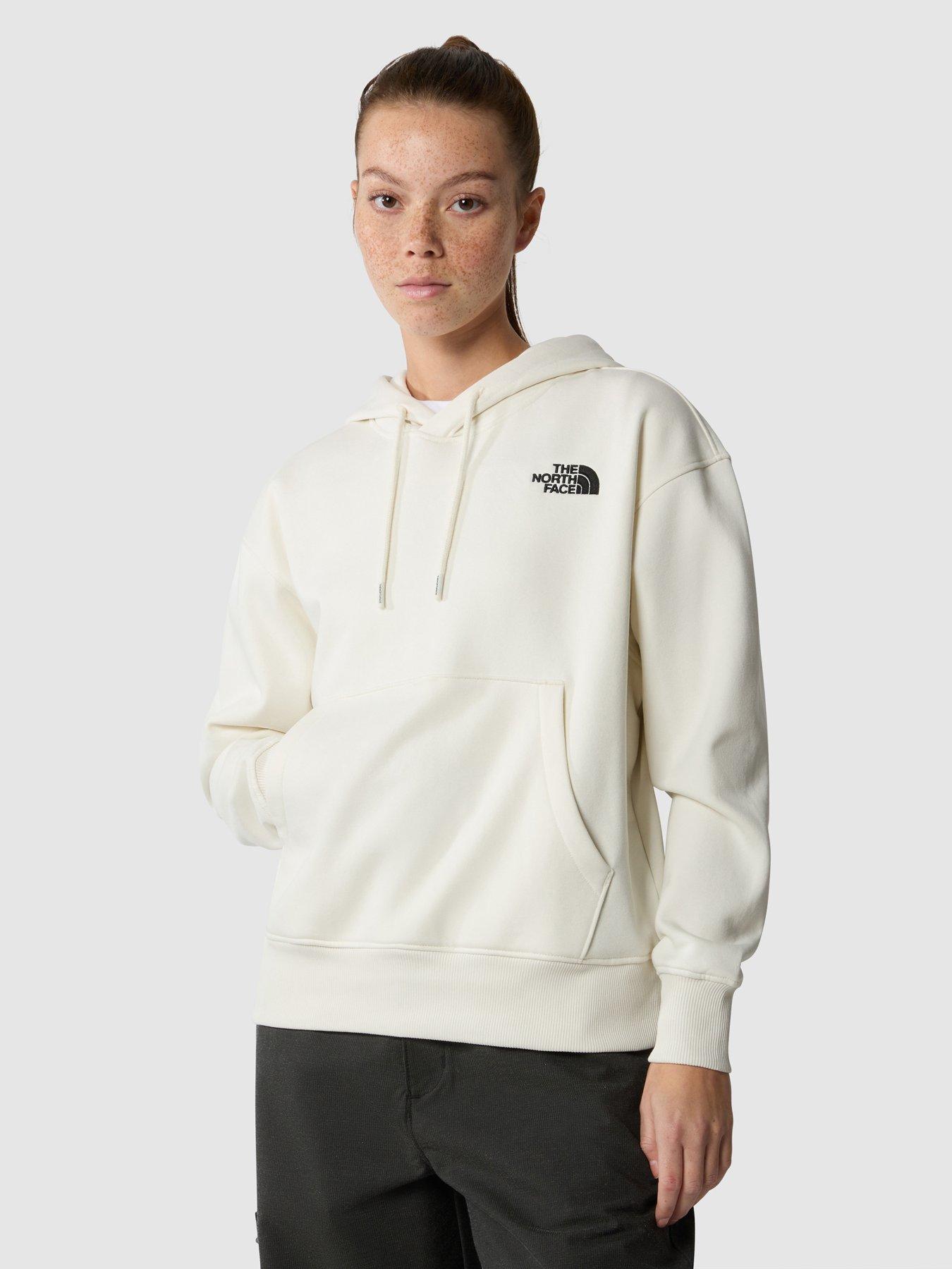 White north face pullover sale