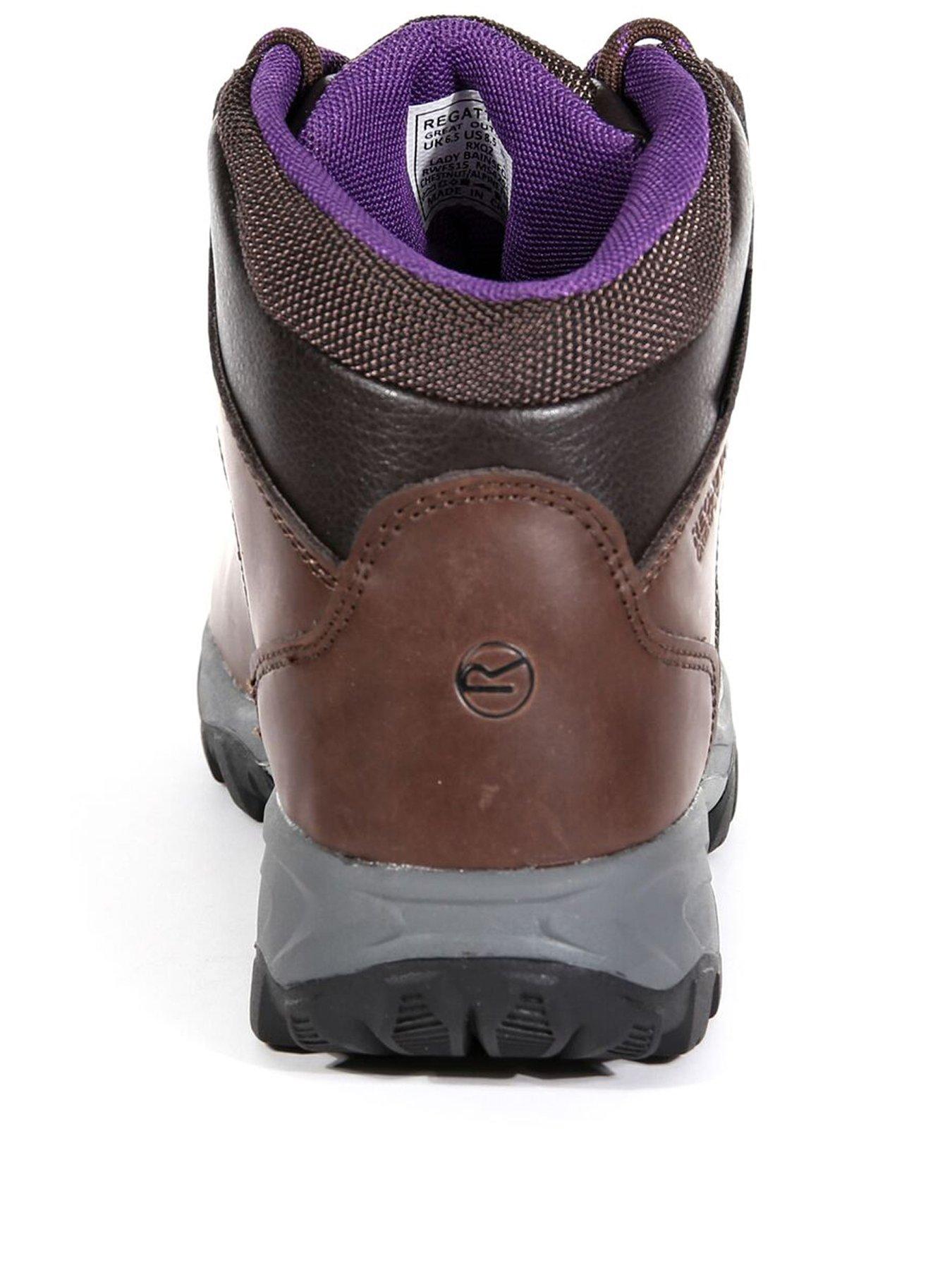 Image 3 of 5 of Regatta Womens Lady Bainsford Waterproof Leather Walking Boot -brown