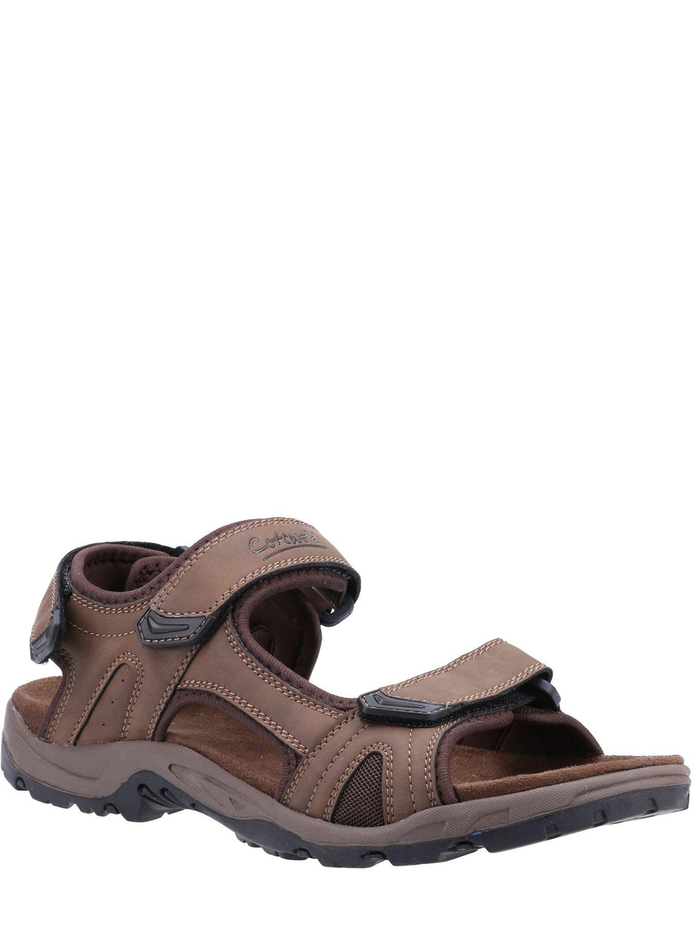 Cotswold Shilton Mens Sandal - Brown | Very.co.uk