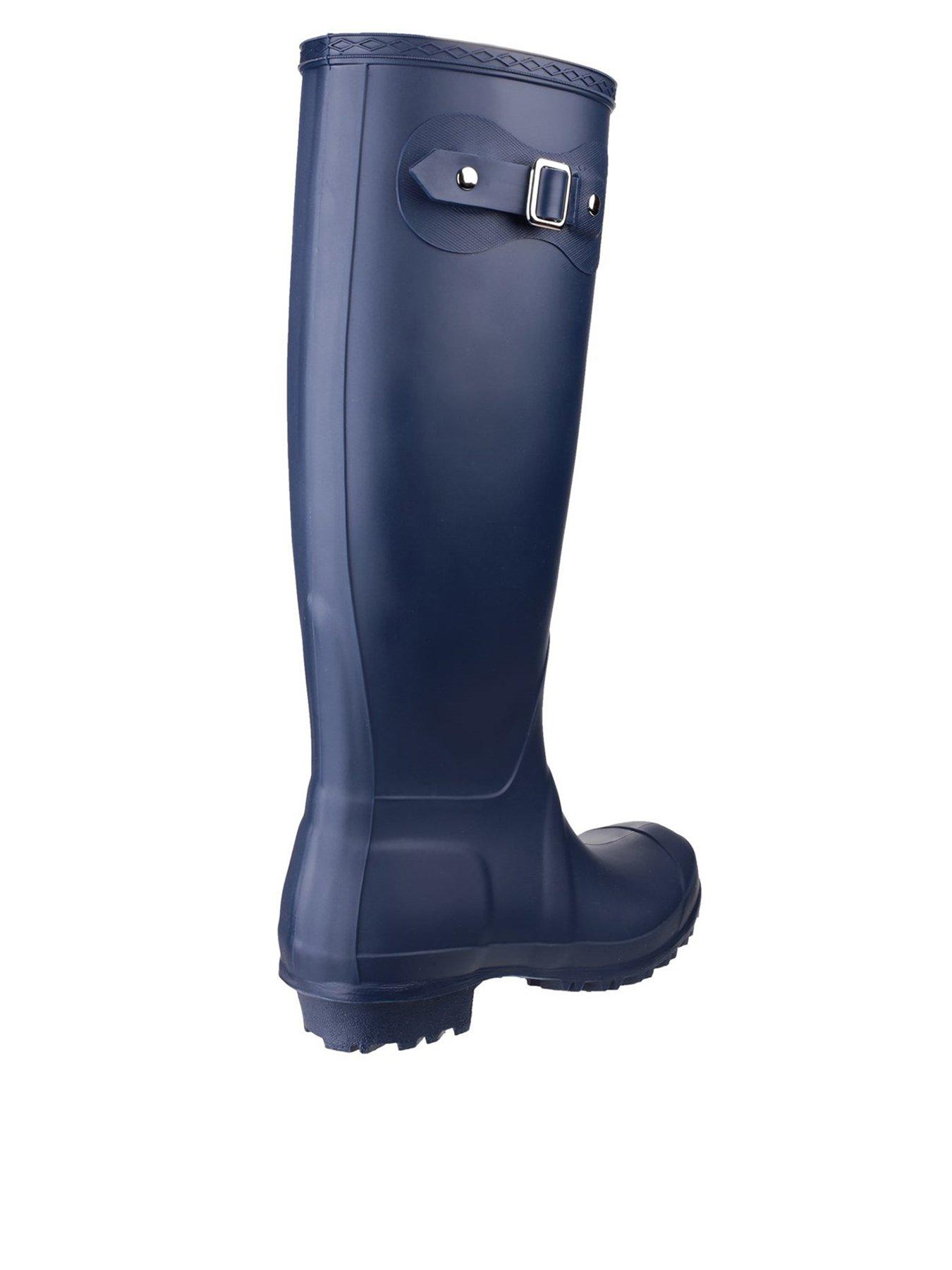 Cotswold Plain PVC Wellingtons Sandringham Wellington Black Non Safety