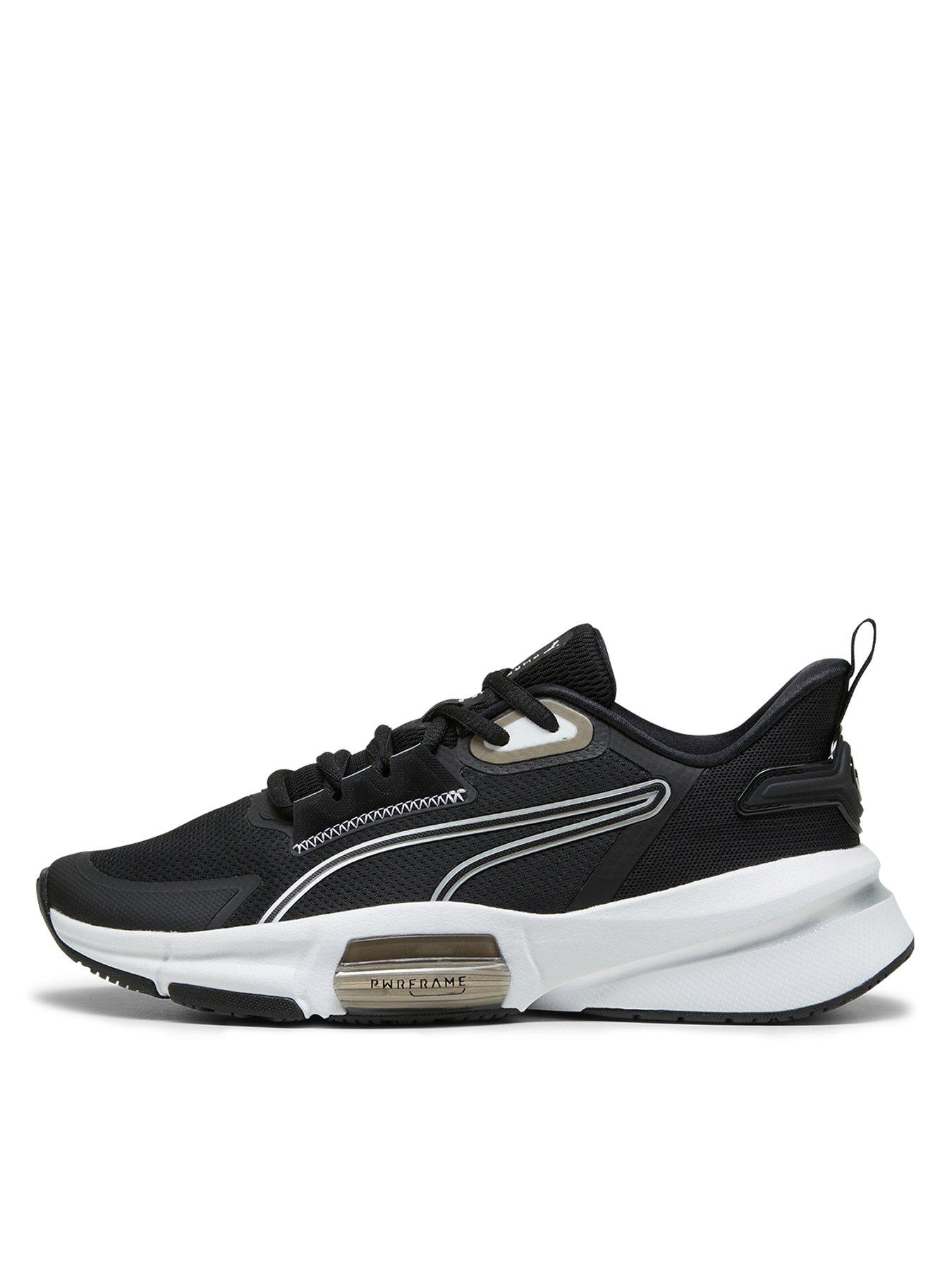 puma womens training pwrframe tr 3 - black/white