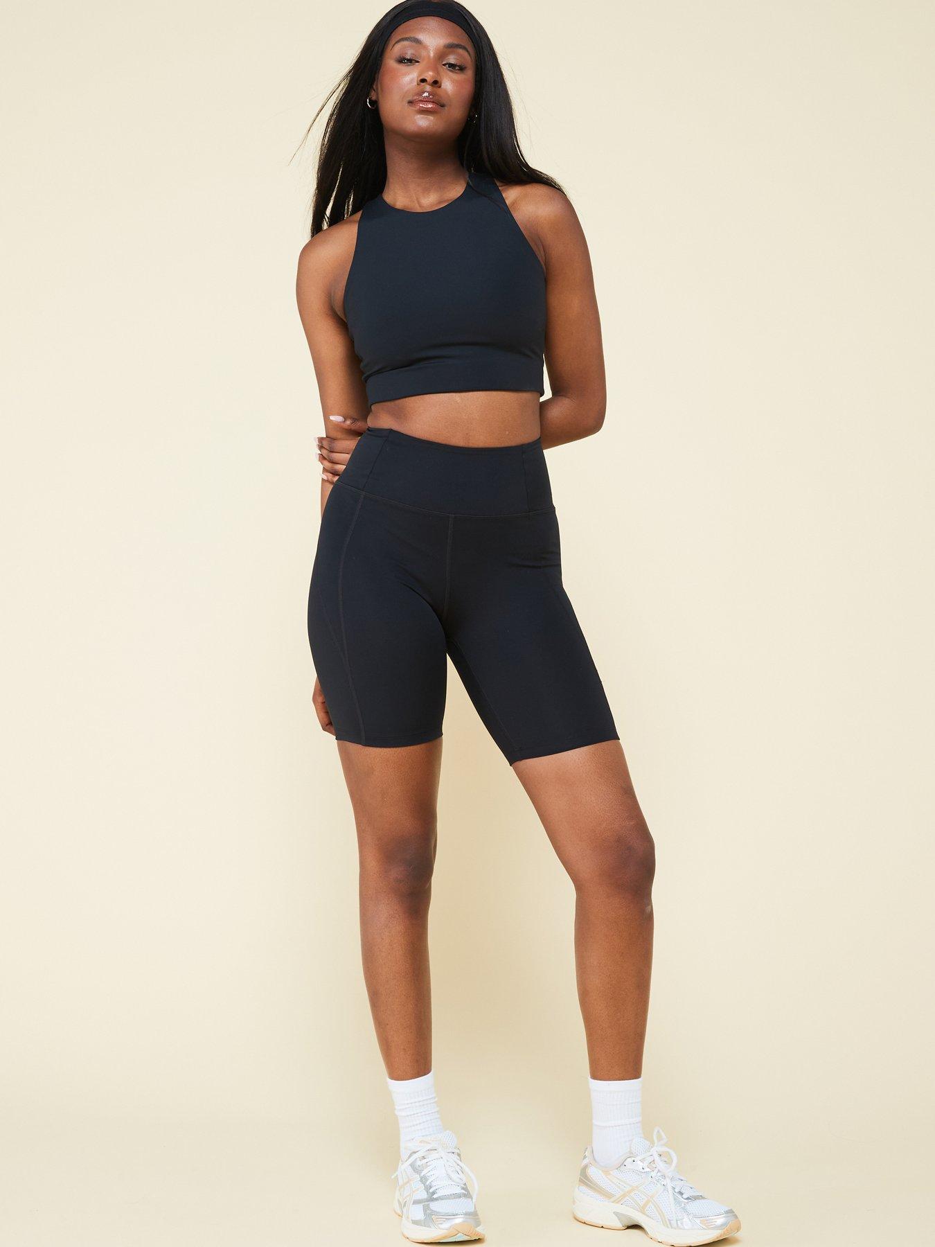 Image 3 of 5 of Girlfriend Collective Women's Training Dylan Bra - Black