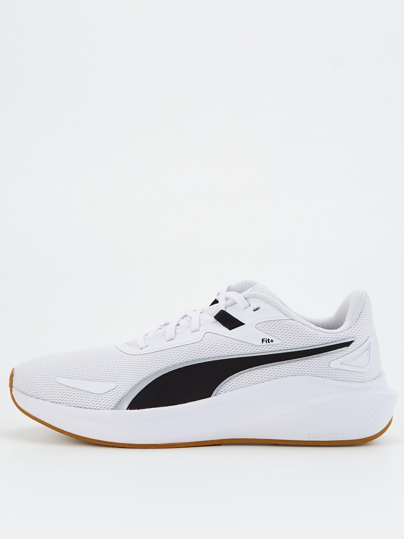 puma mens running skyrocket lite - white/black