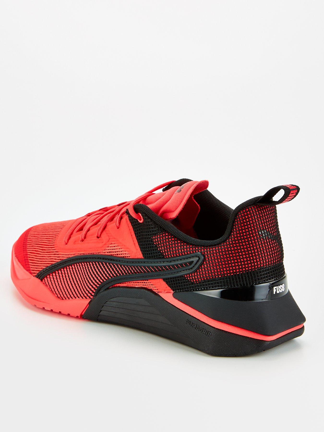 Puma Mens Training Fuse 3.0 Black Red Very