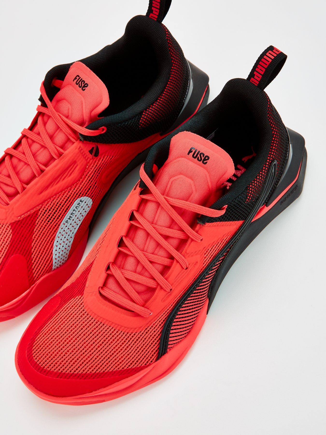 Puma Mens Training Fuse 3.0 Black Red Very