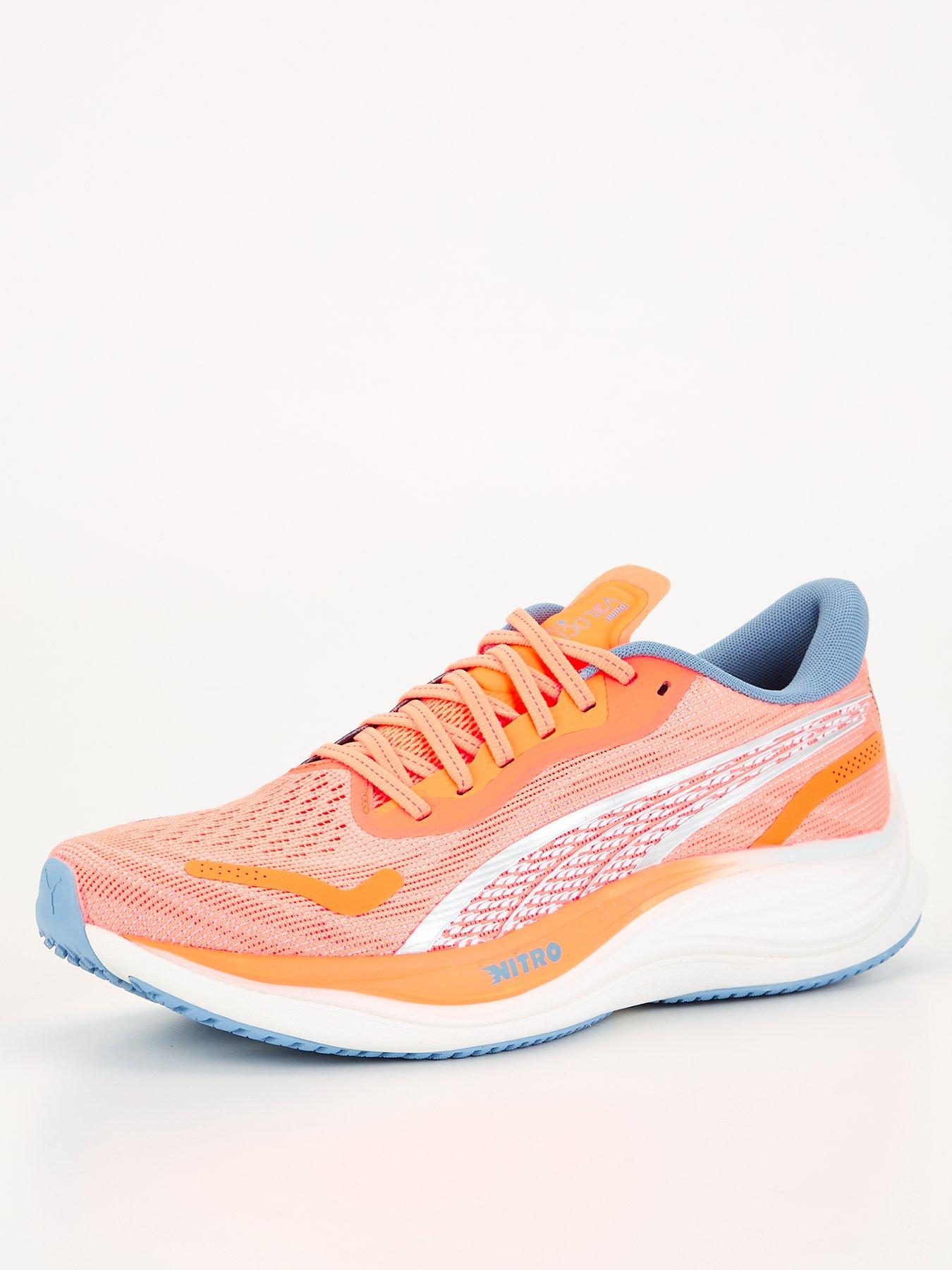 Orange puma shoes deals