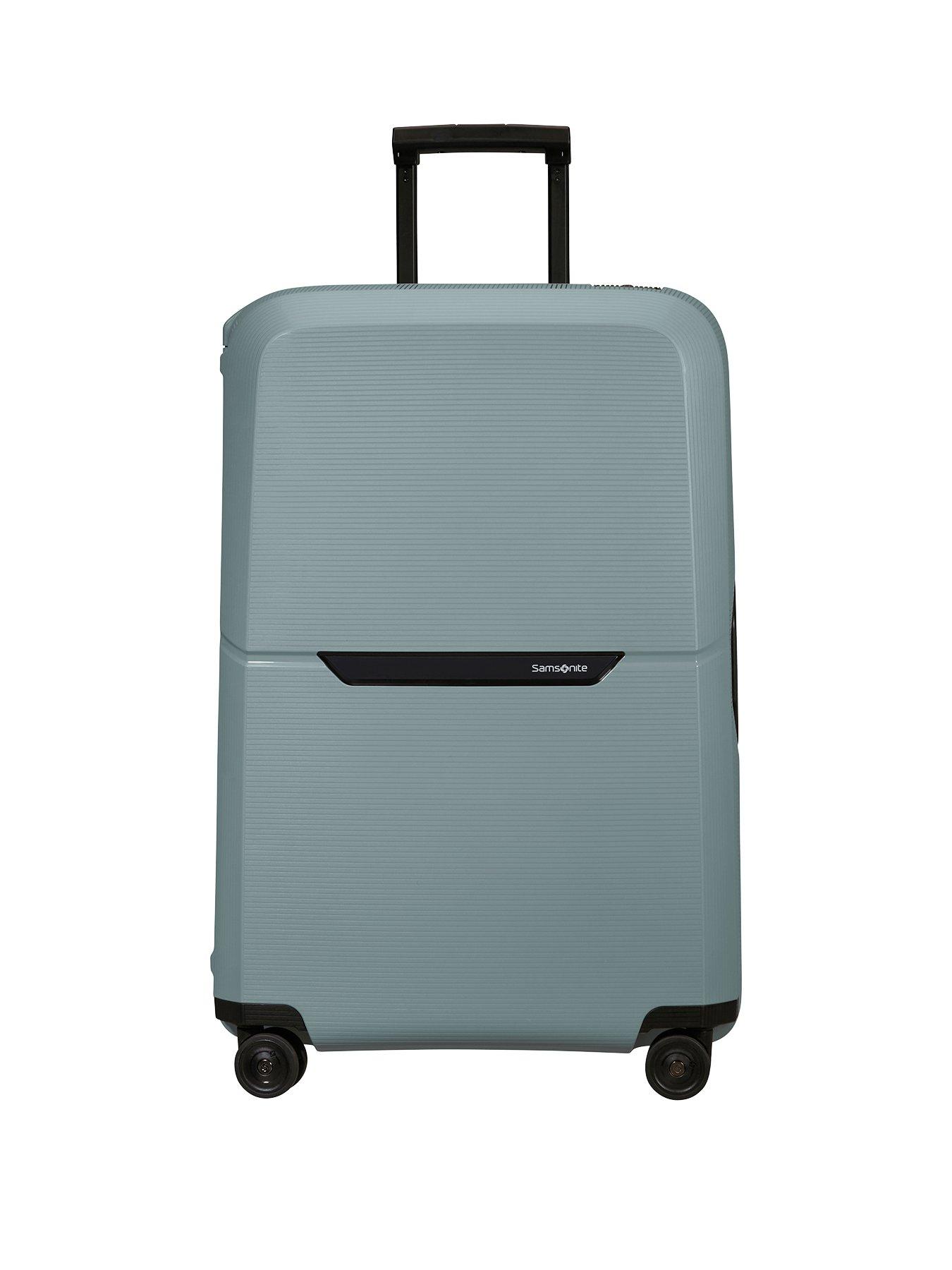 Samsonite Magnum Eco Spinner 55cm Hardshell Cabin Case Light Blue Very