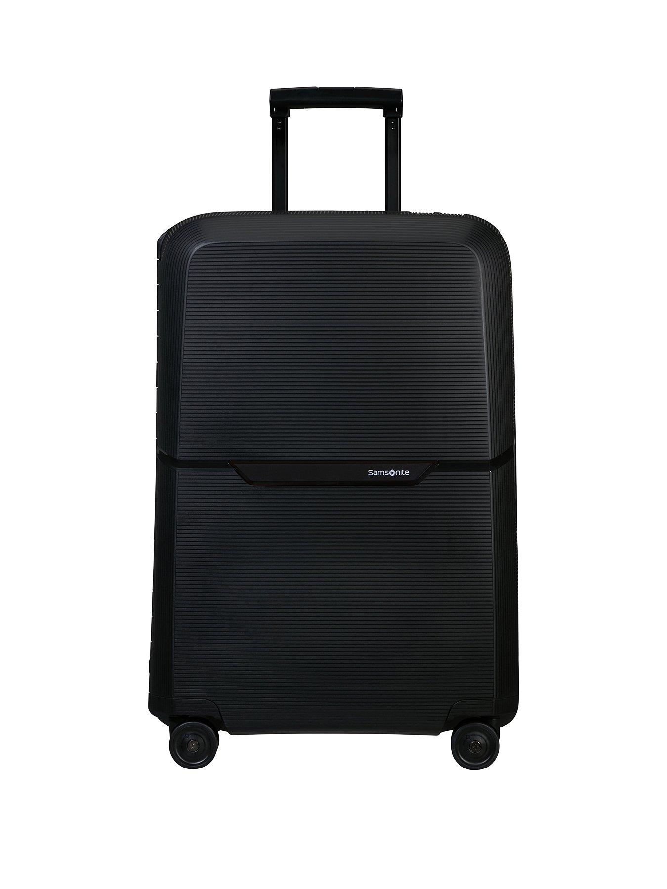 Magnum Eco Spinner 69cm Medium Hardshell Suitcase Dark Grey