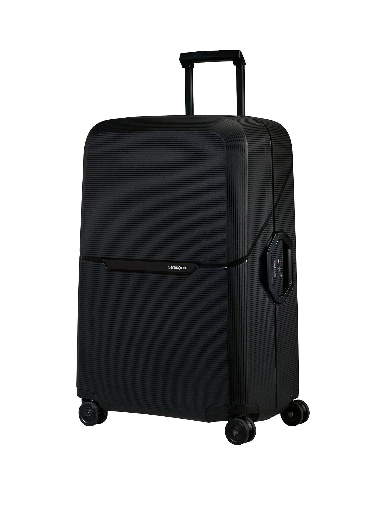 Magnum Eco Spinner 75cm Large Hardshell Suitcase Dark Grey