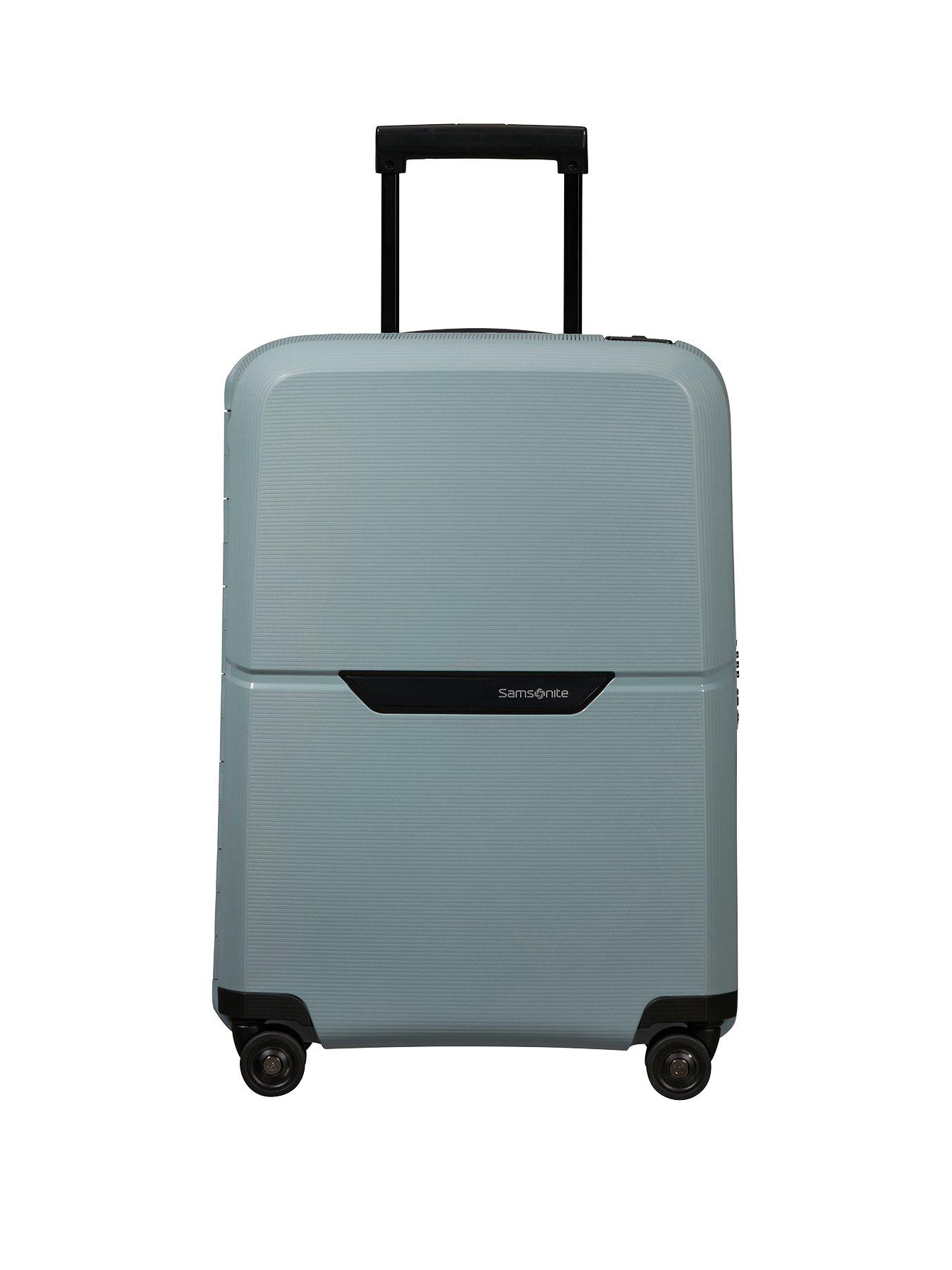 Samsonite Magnum Eco Spinner 75cm Large Hardshell Suitcase Light Blue Very