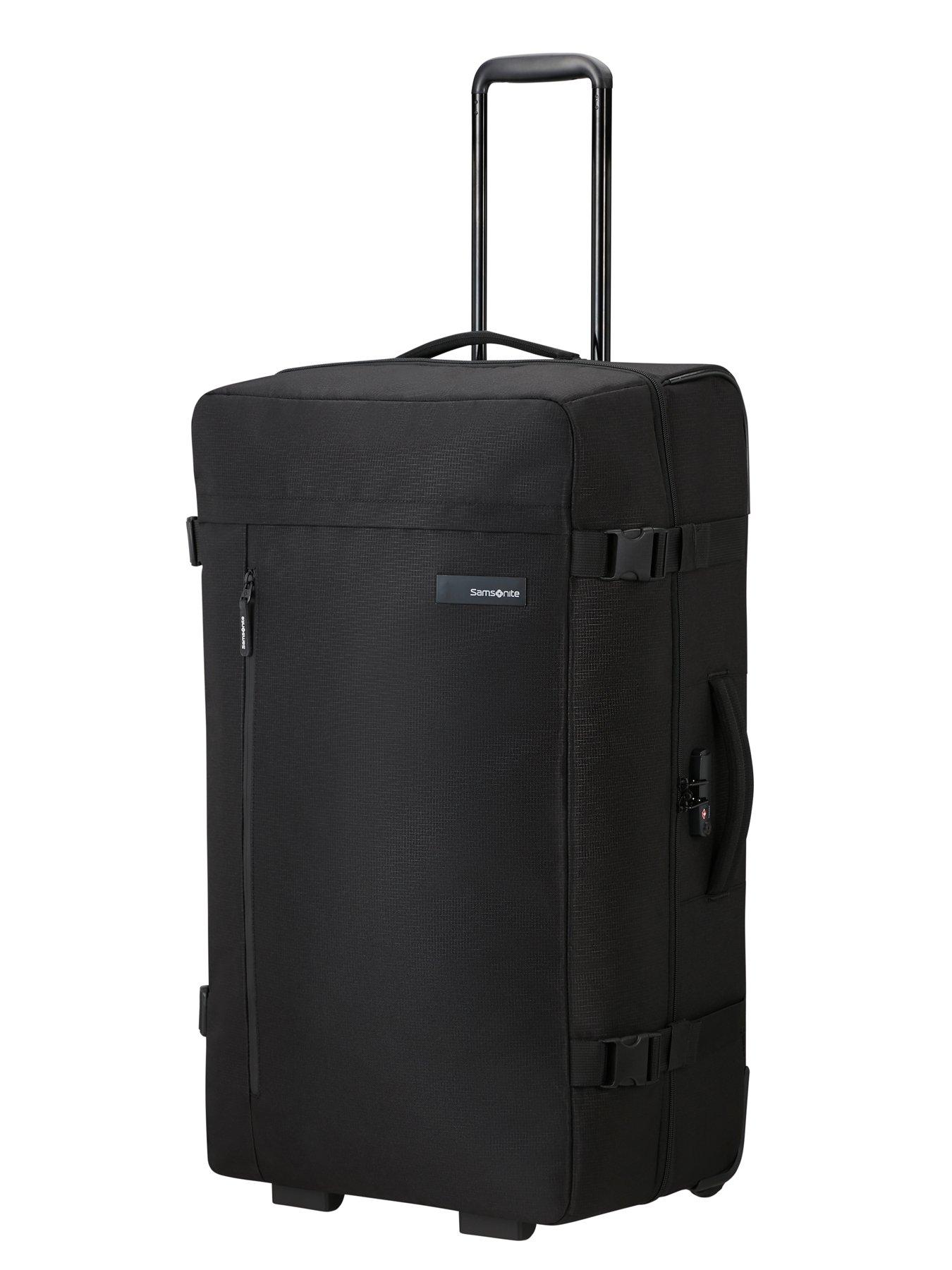 Samsonite Roader Duffle 2-Wheel 79cm Large Suitcase - Black | Very.co.uk