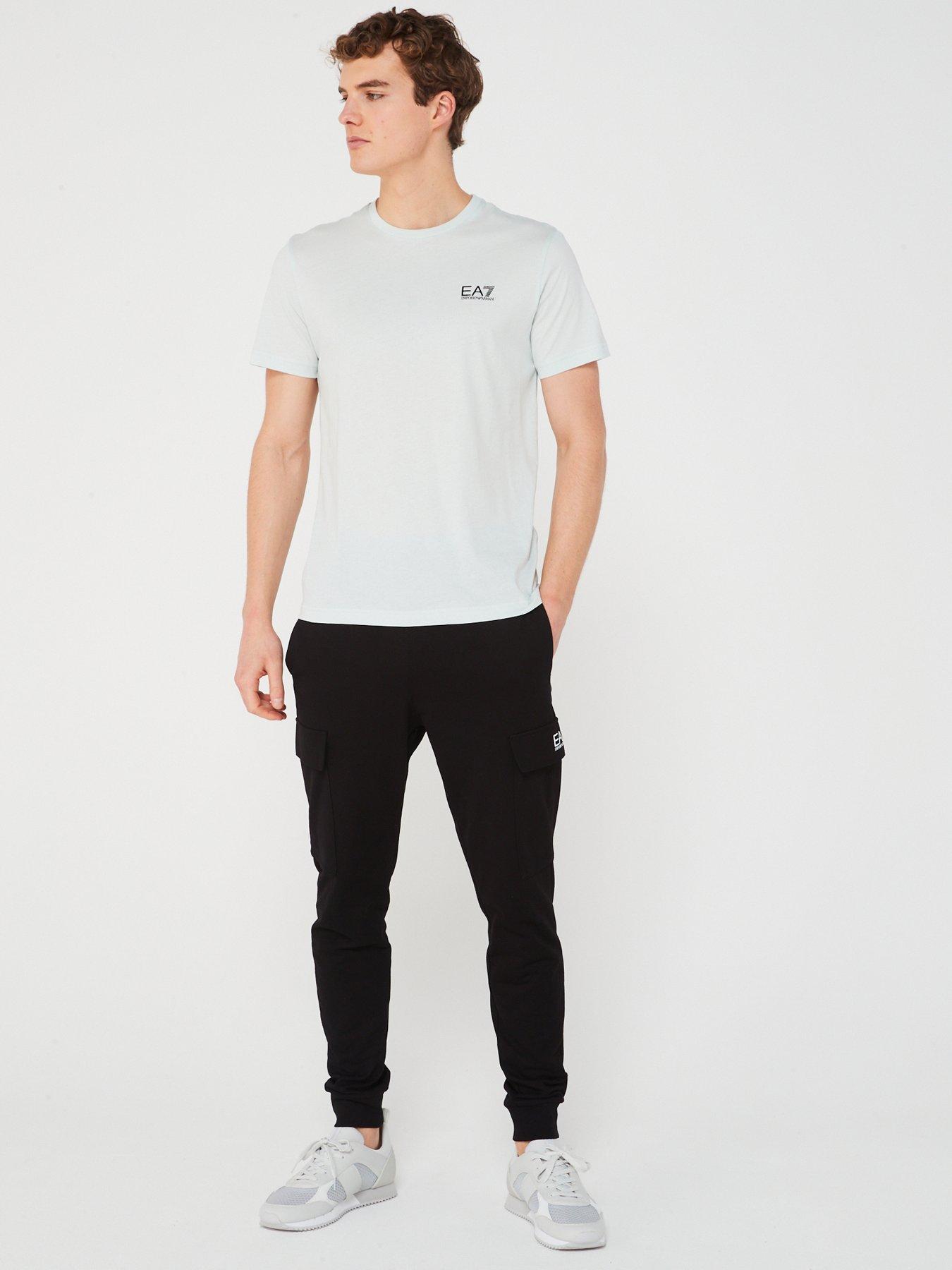 EA7 Emporio Armani Core Id T-shirt - Light Grey | Very.co.uk