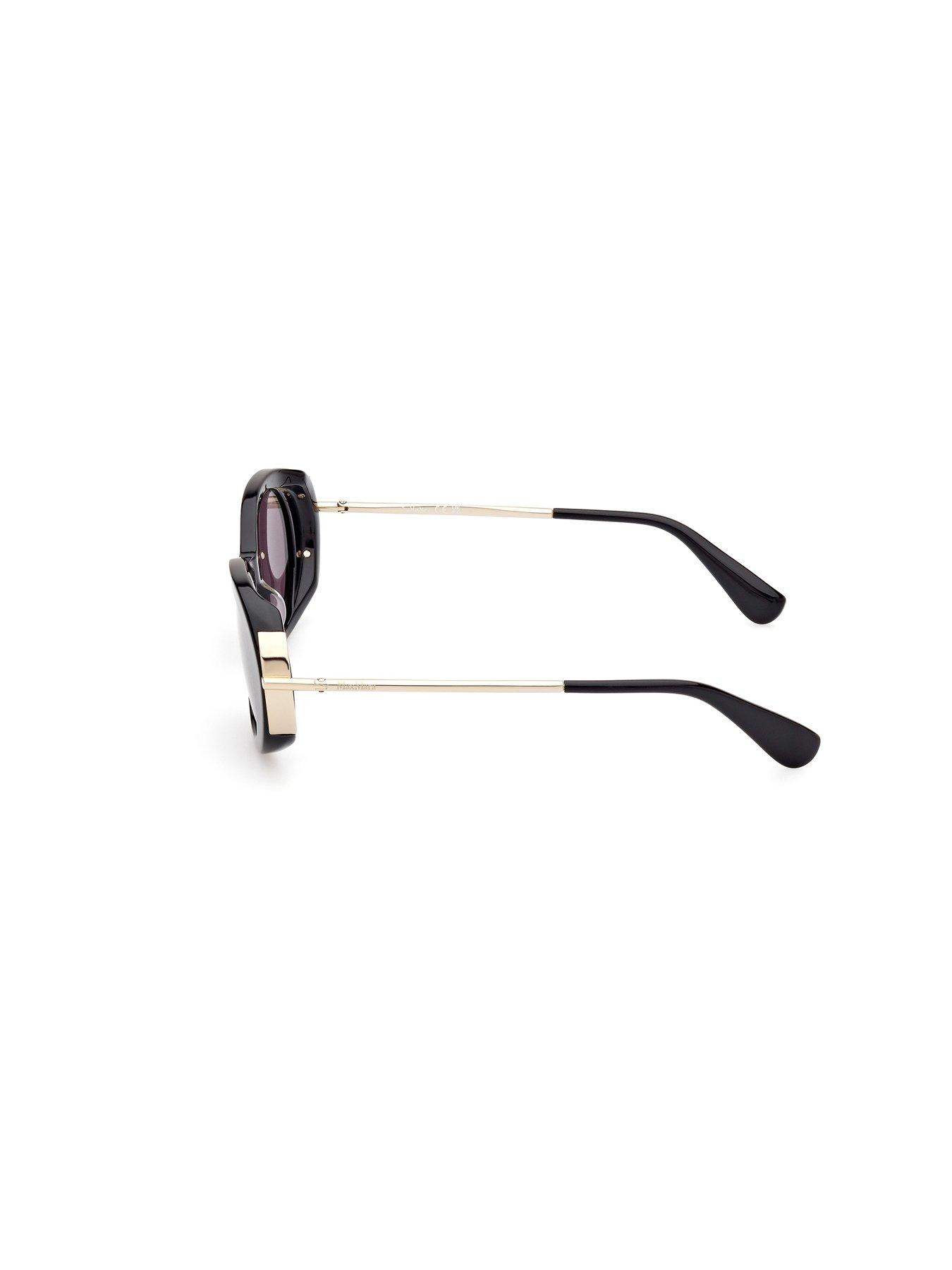 Max Mara Black Plastic Sunglasses