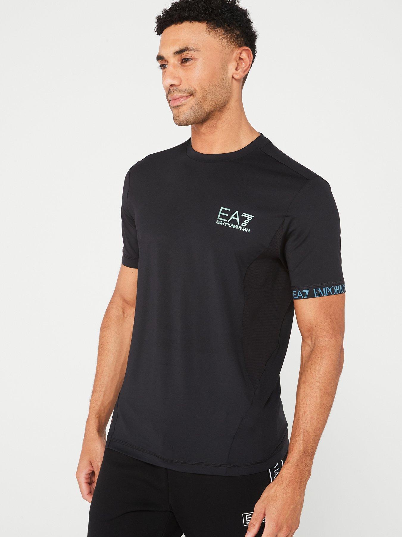 EA7 Emporio Armani Ventus7 T shirt Black Very