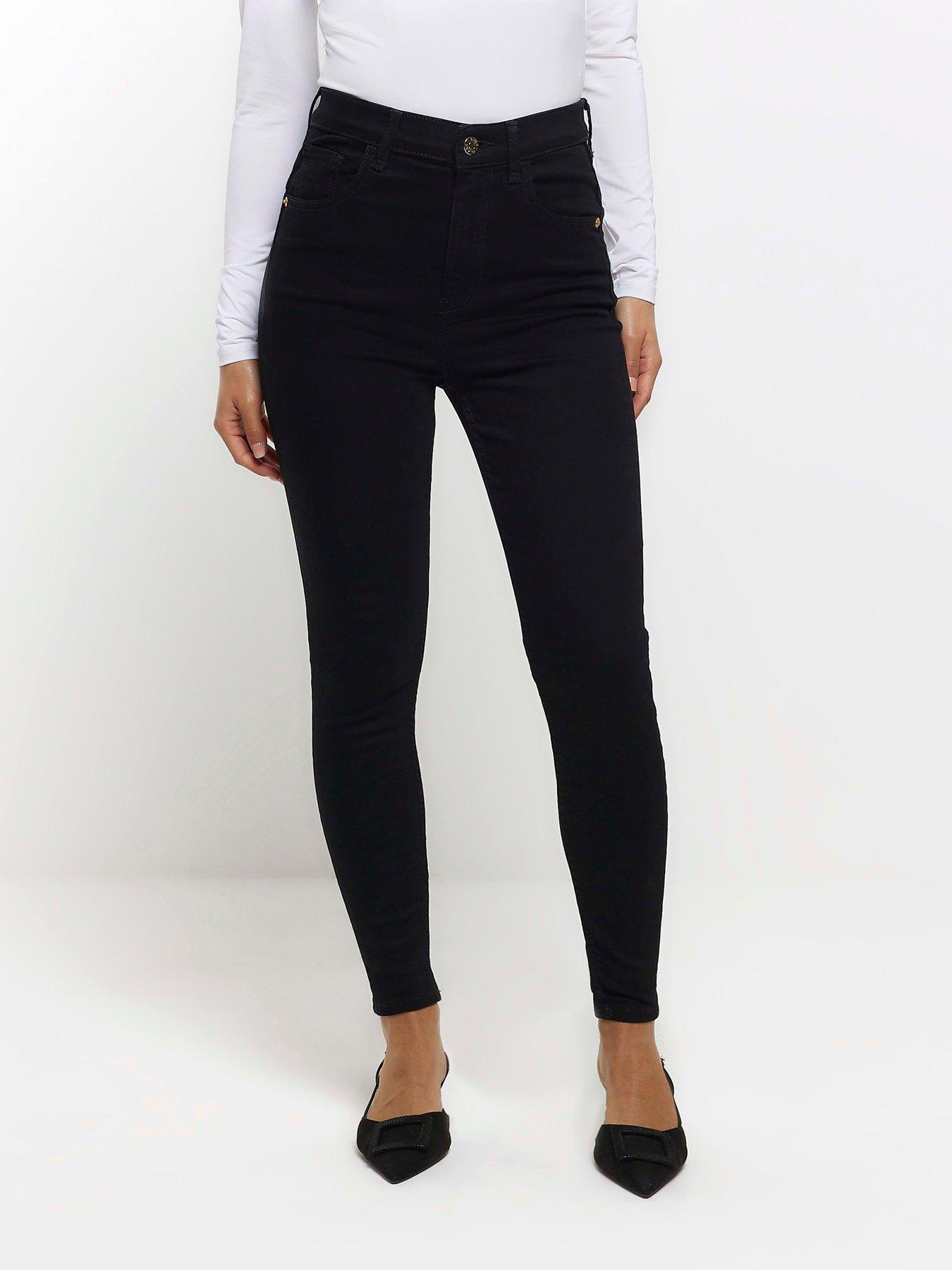 Buy PETITE Black Jeggings 14 | Leggings | Argos