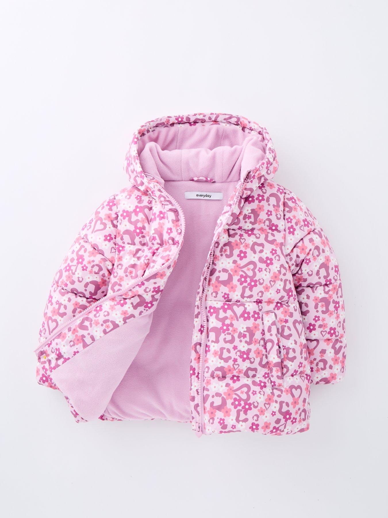 Everyday Girls Floral Padded Coat Very