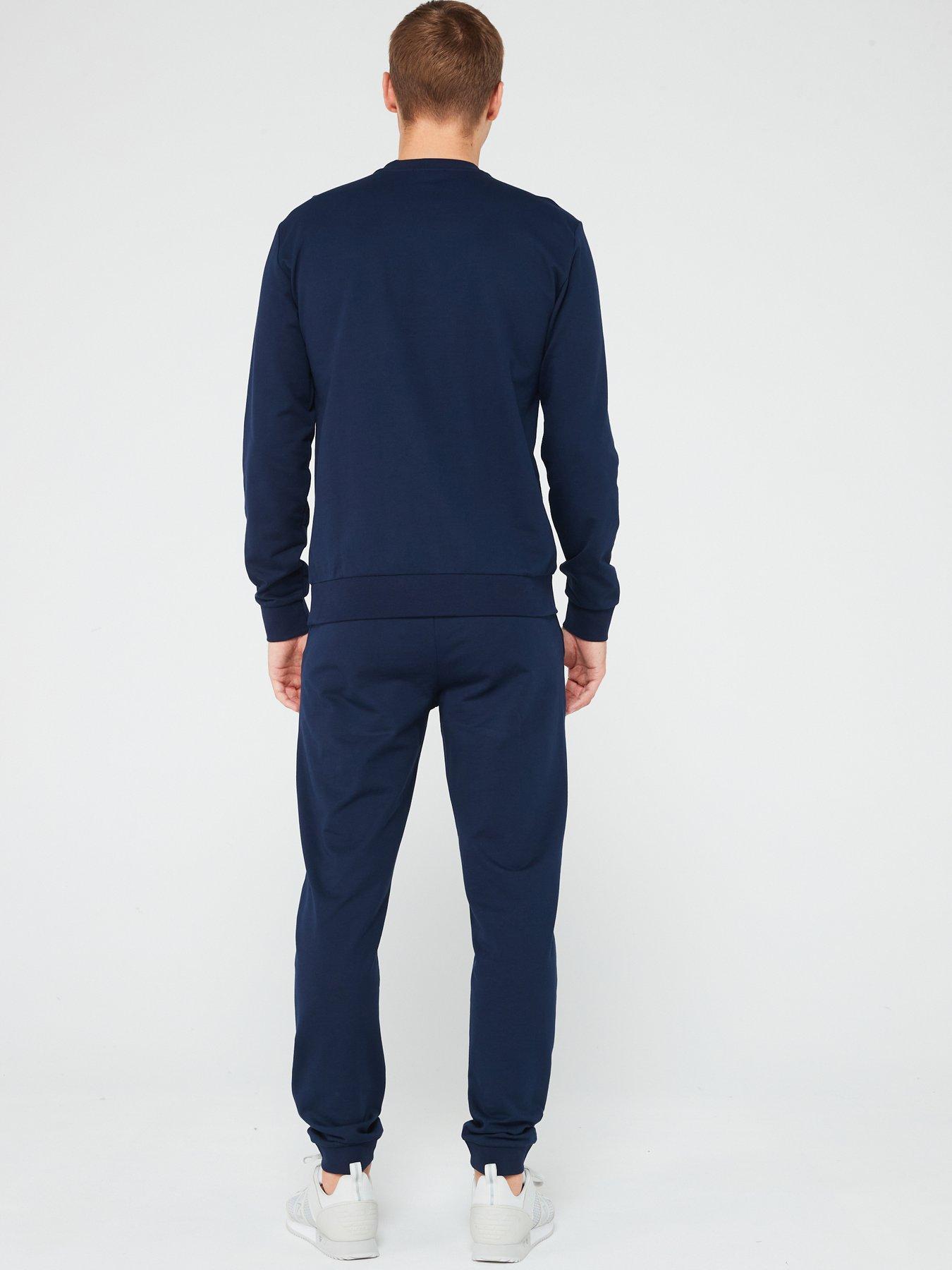 EA7 Emporio Armani Visibility Tracksuit - Navy | Very.co.uk