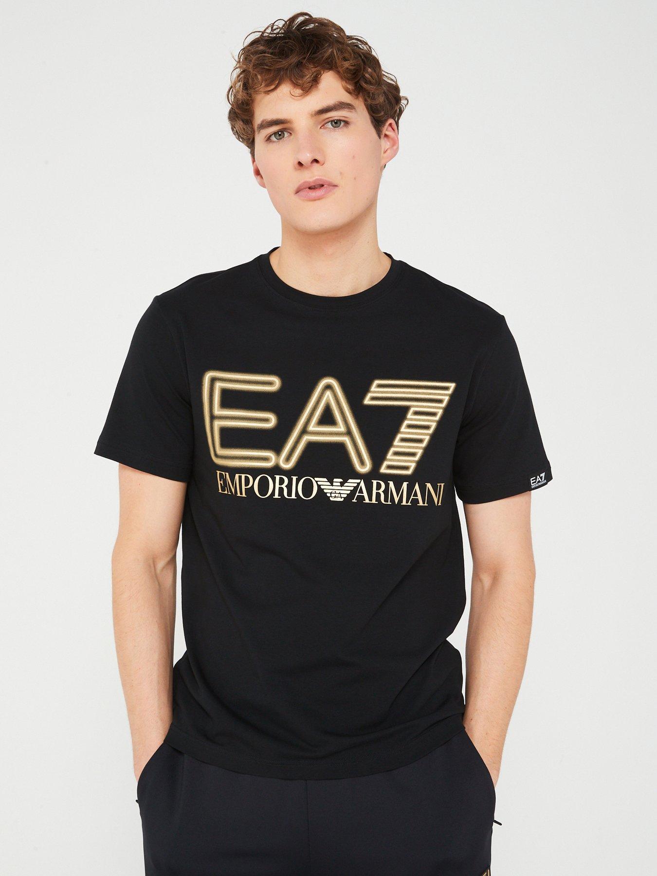 EA7 Emporio Armani Big Logo T shirt Black Very