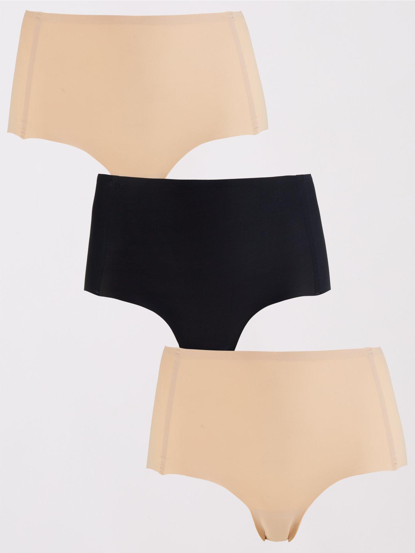 undefined Bonded High Waist Brief 3 Pack - Multi