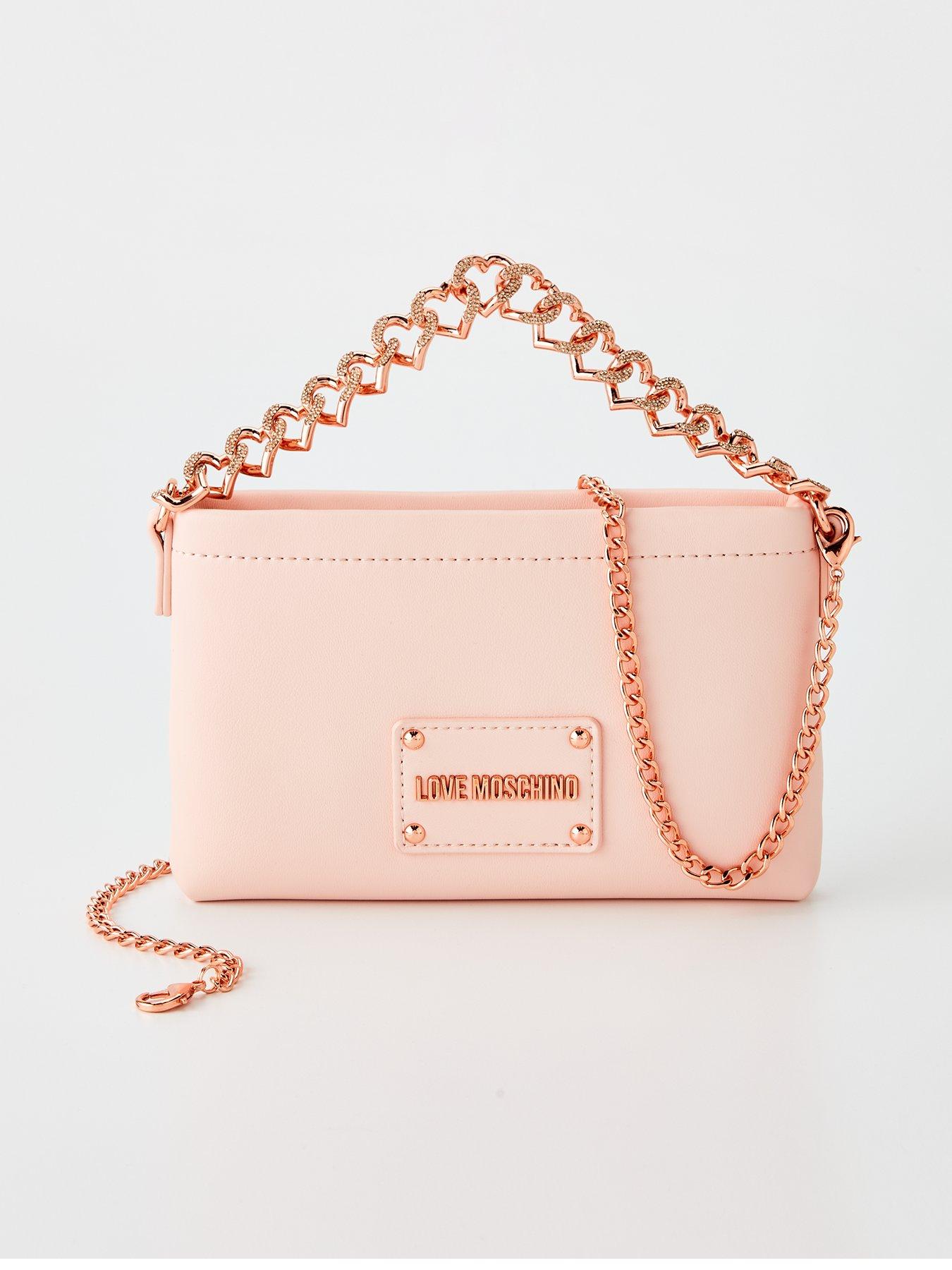 Love moschino discount heart chain bag