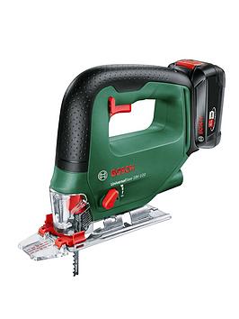 Product photograph of Bosch Universalsaw 18v - 100 1x2 0ah from very.co.uk