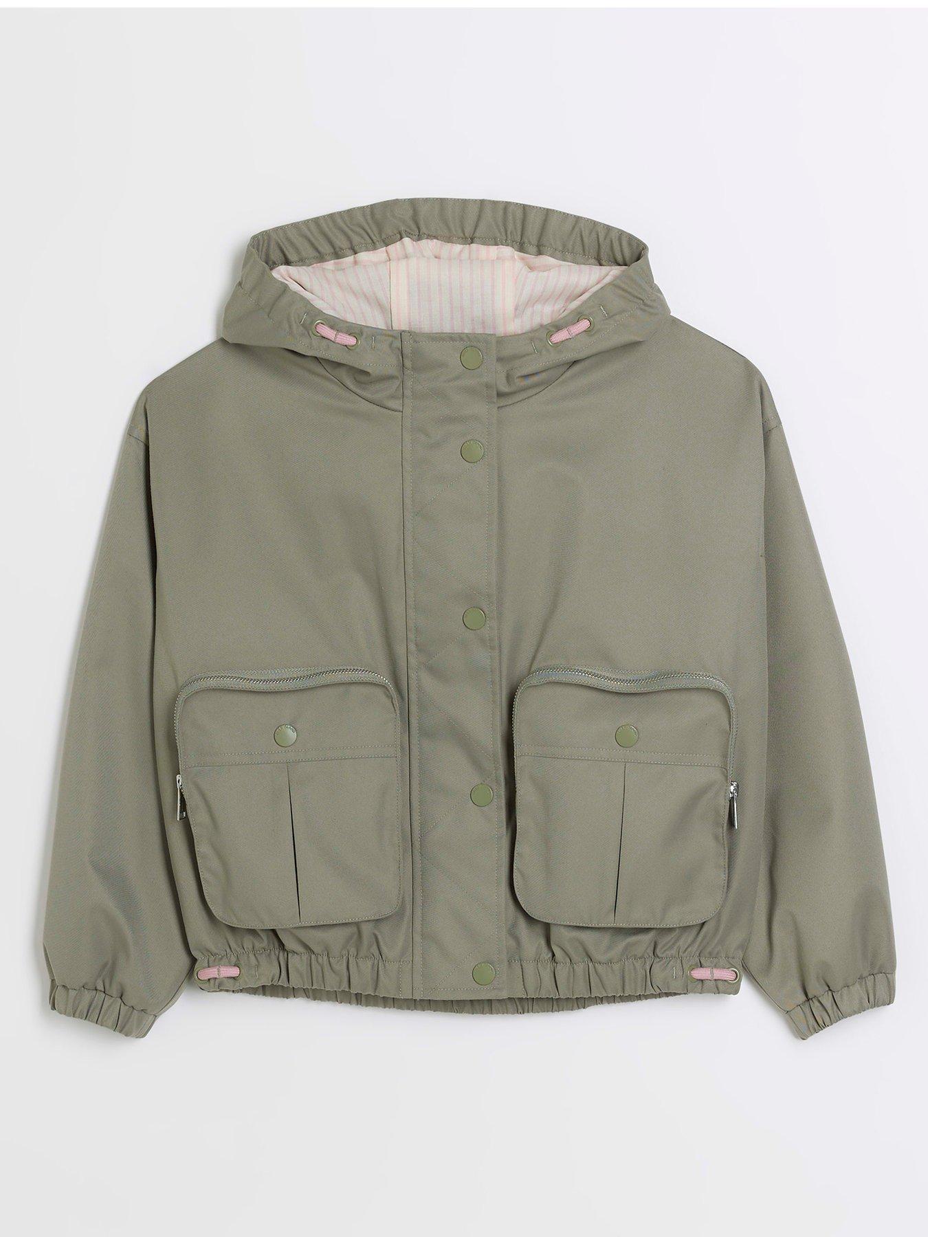 Cotton:On Curve anorak jacket in green