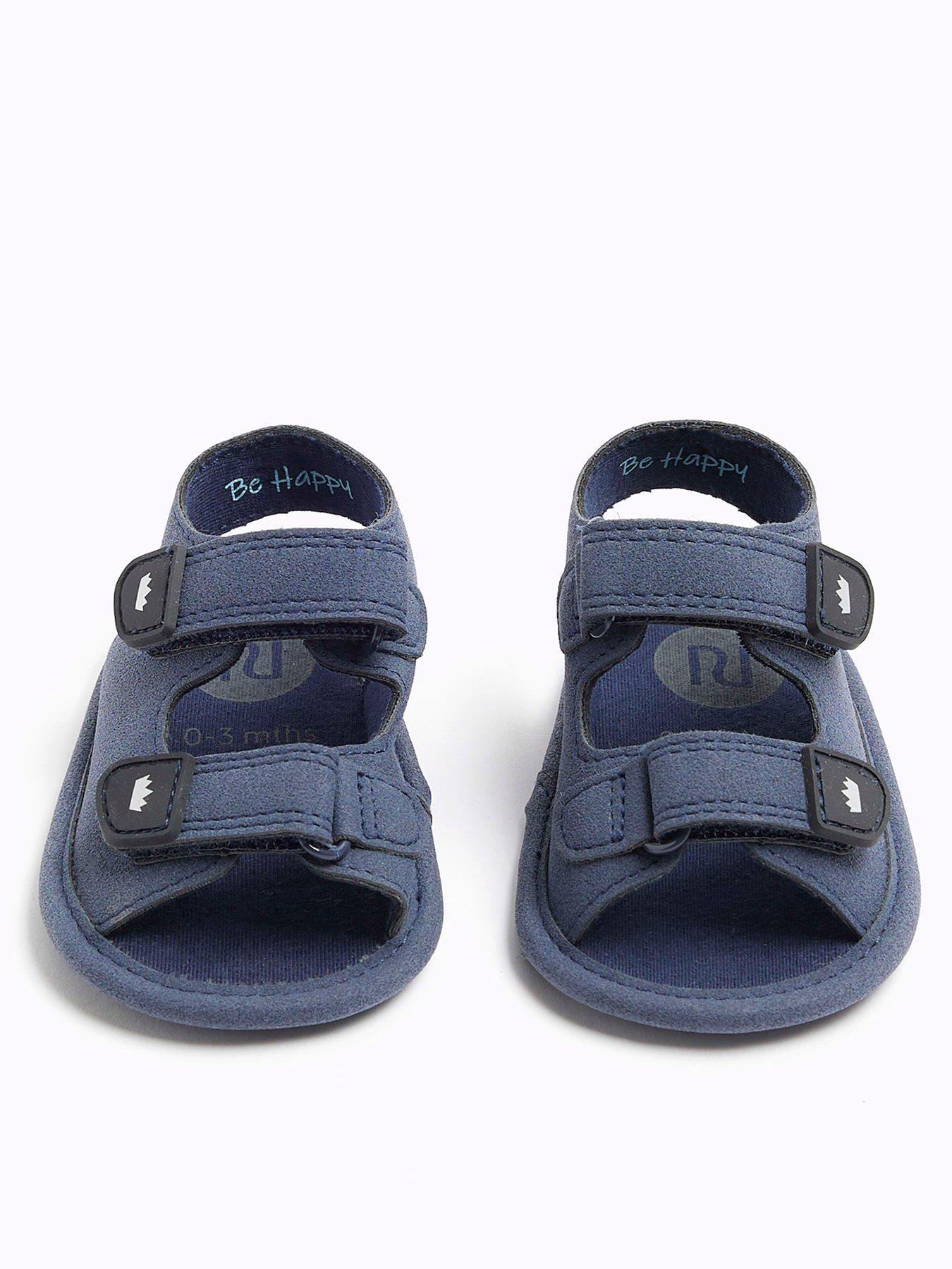 river-island-baby-baby-boys-canvas-gladiator-sandals-navy