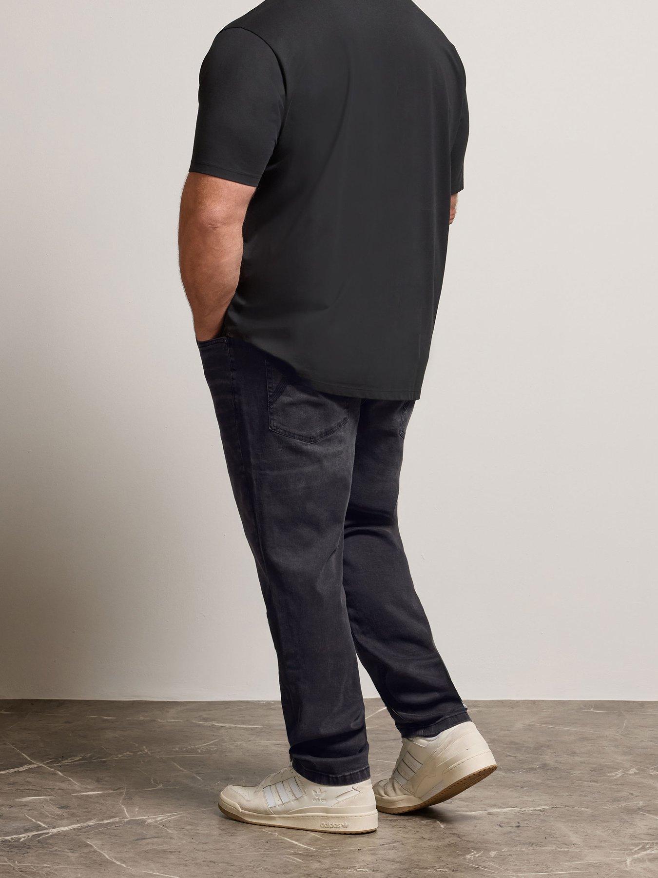 Image 2 of 4 of BadRhino Washed Straight Jean - Black