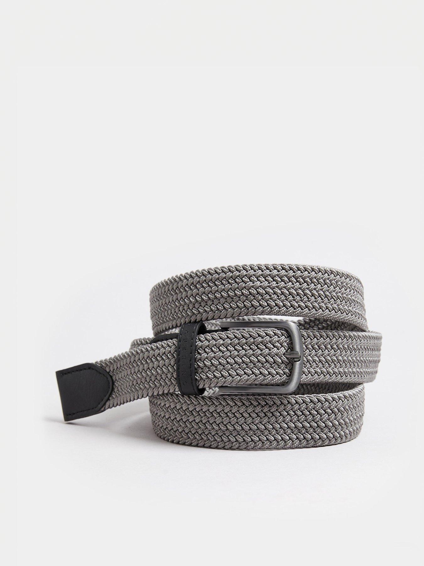 undefined Rhino Flex Elastic Woven Belt Grey