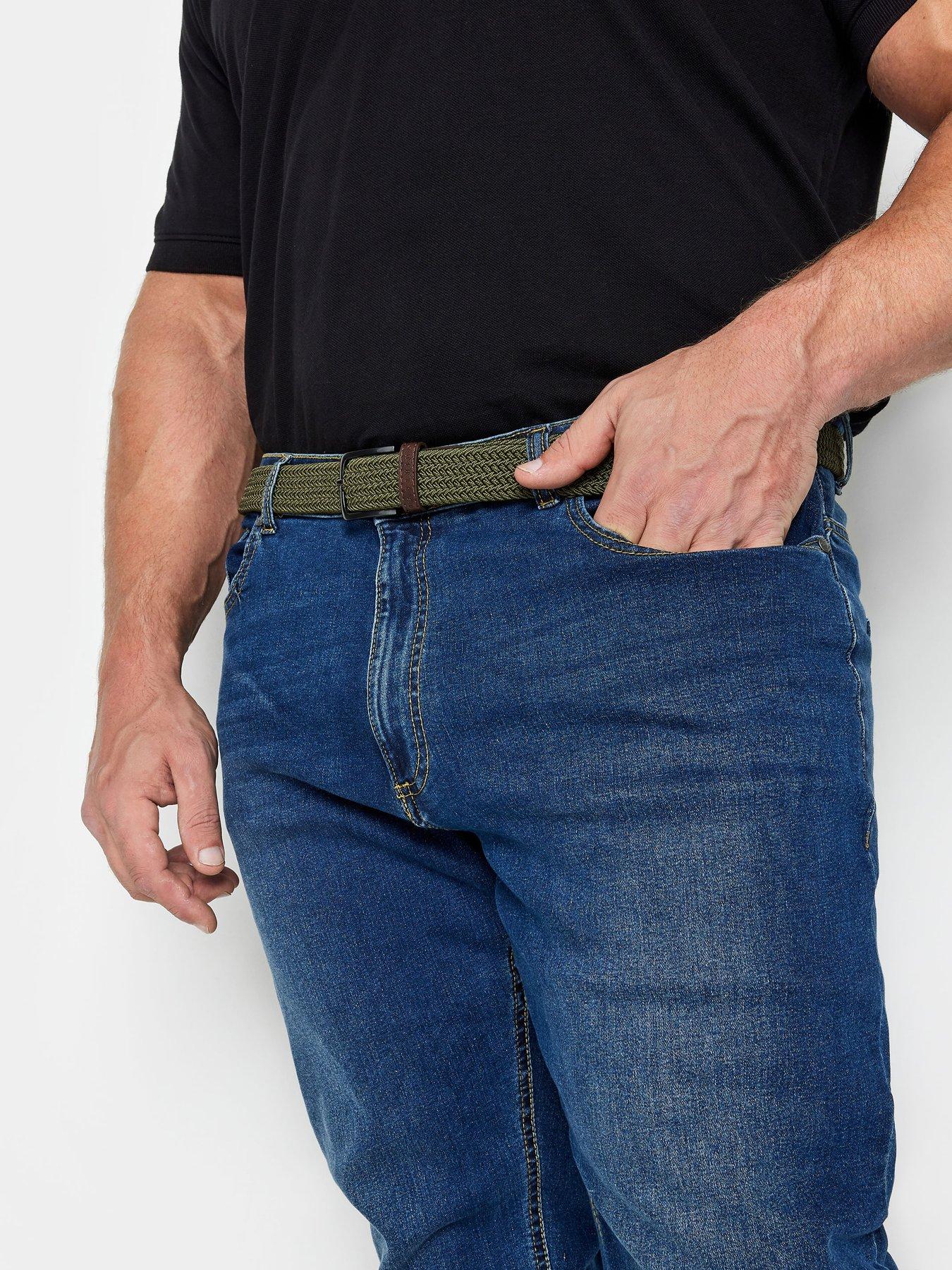 Image 3 of 4 of BadRhino Rhino Flex Elastic Woven Belt Khaki