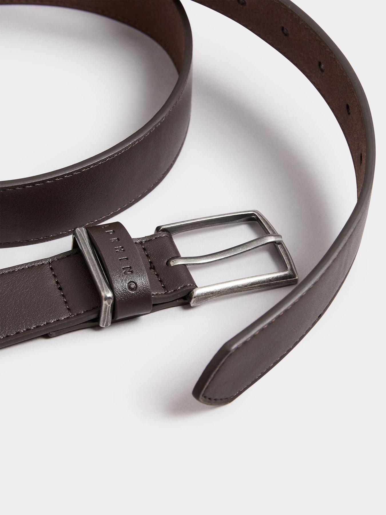 Image 4 of 4 of BadRhino Pu Bonded Leather Belt Brown