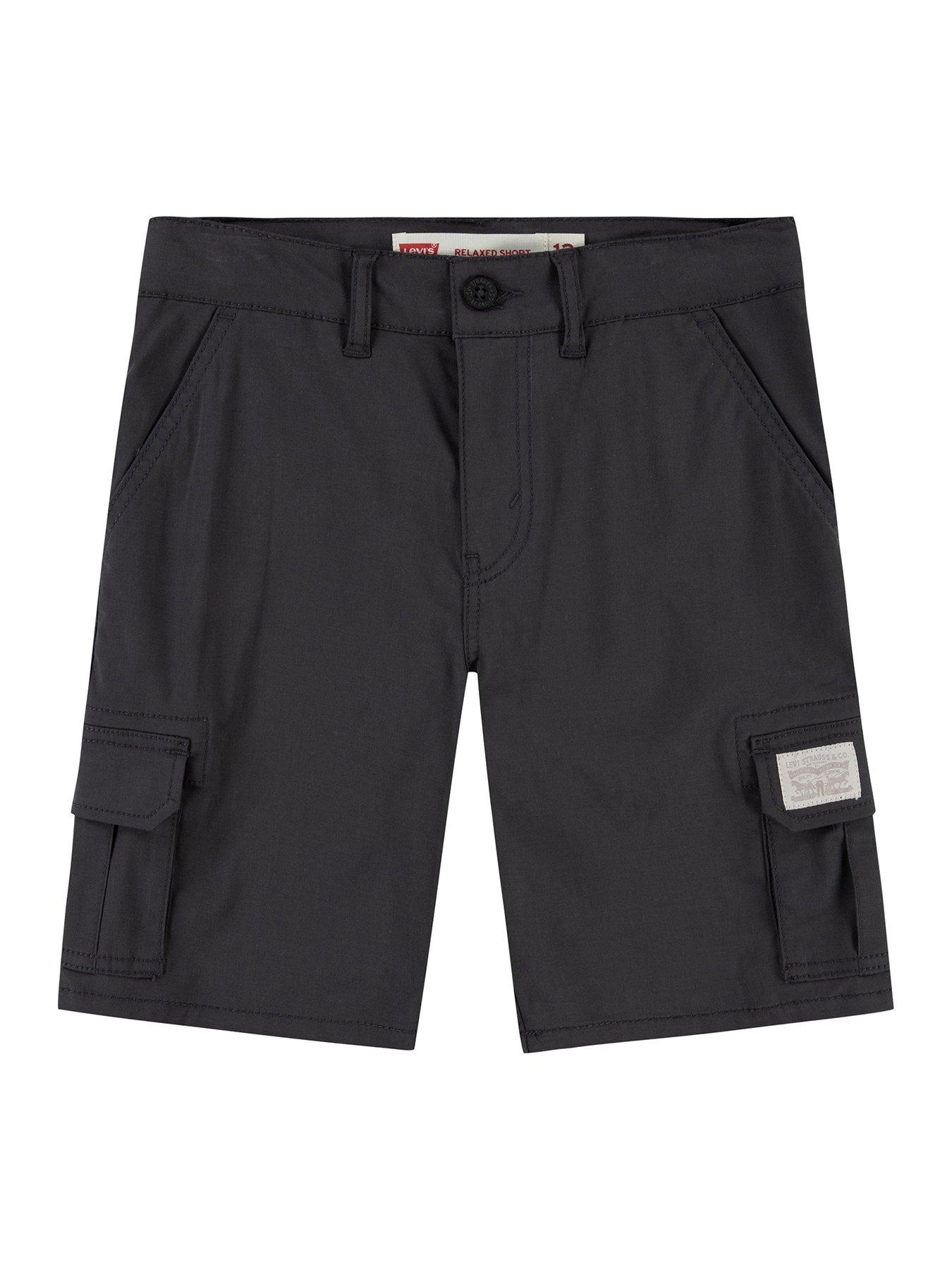 undefined Boys Standard Cargo Short - Dark Grey
