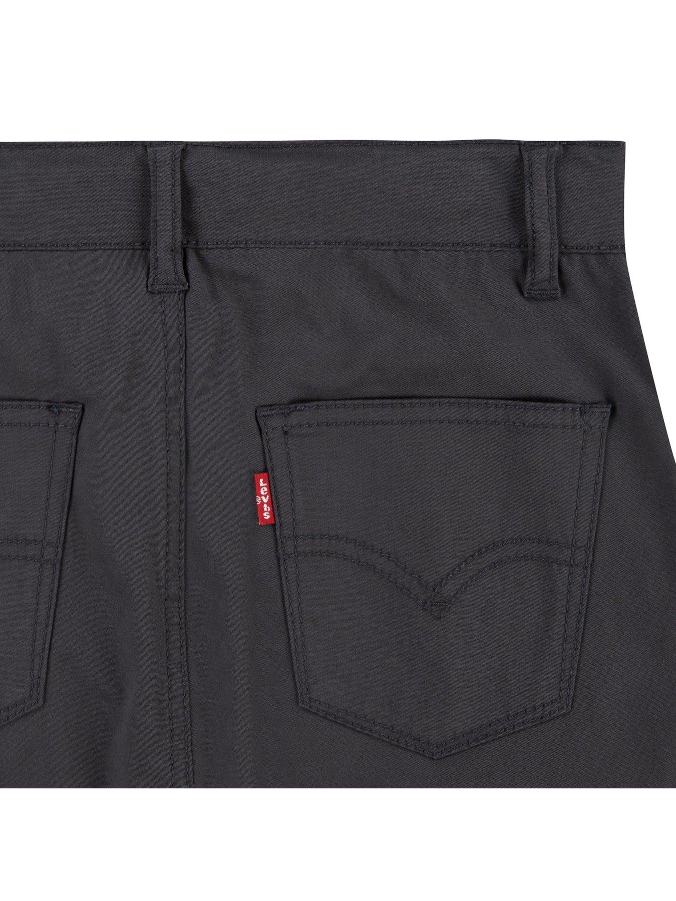 Image 4 of 4 of Levi's Boys Standard Cargo Short - Dark Grey