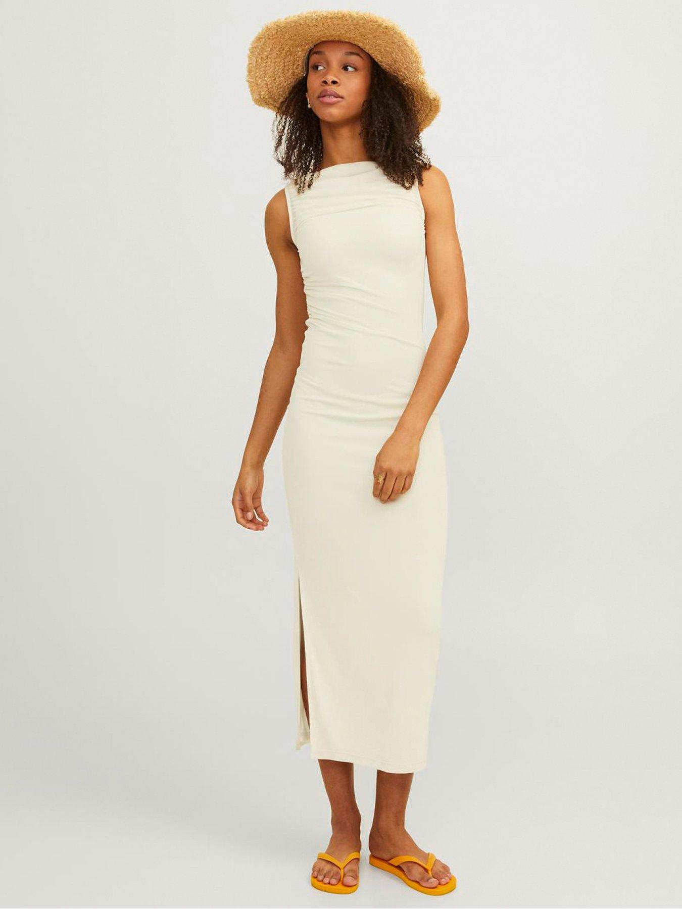 jjxx-mesh-midi-dress-white