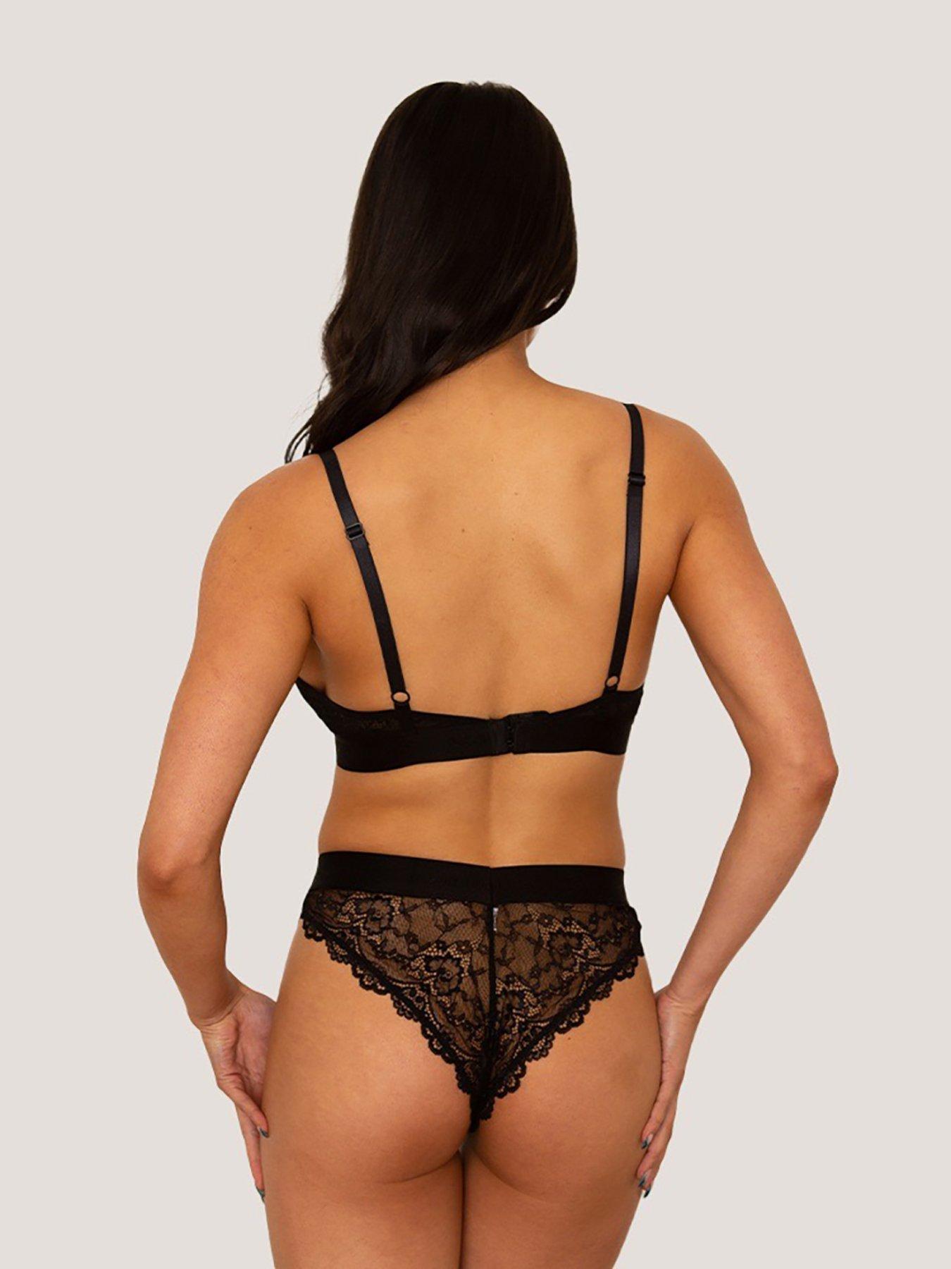 Image 2 of 5 of Lemonade Lace Bralette - Black