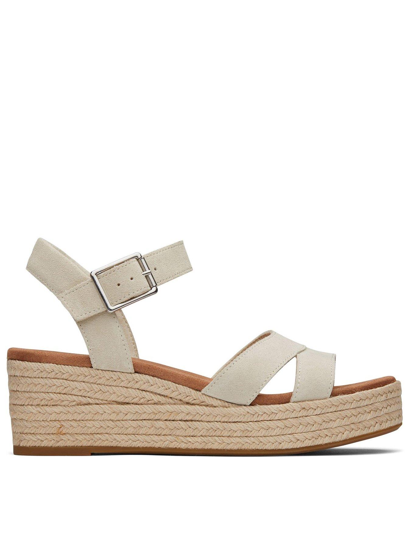 TOMS Audrey Fog Sandal - Fog | Very.co.uk