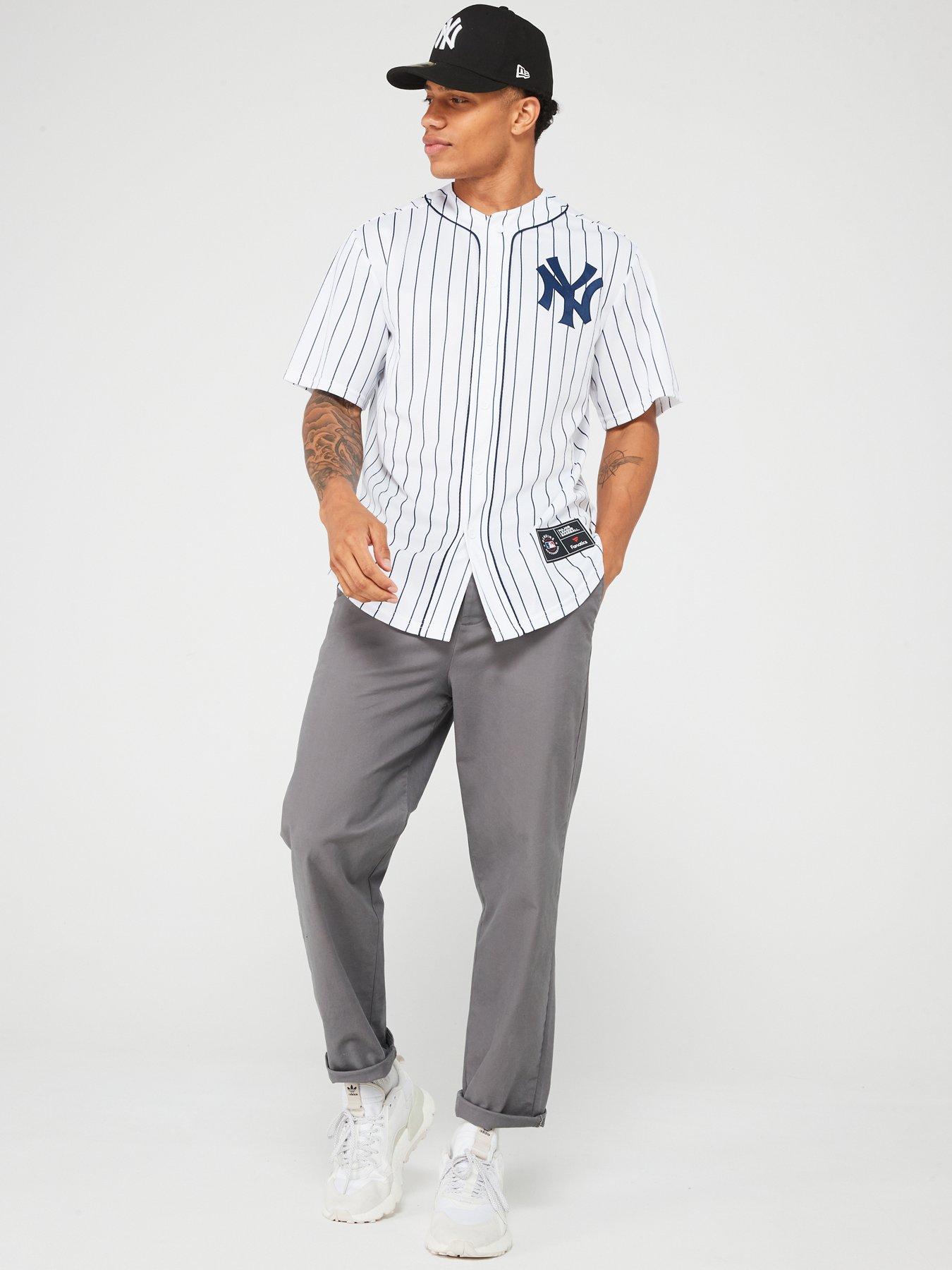 Mens Mlb New York Yankees Core Foundation Jersey white