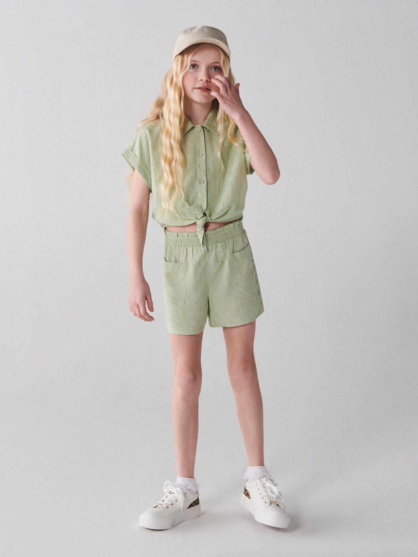 River island girls shorts deals