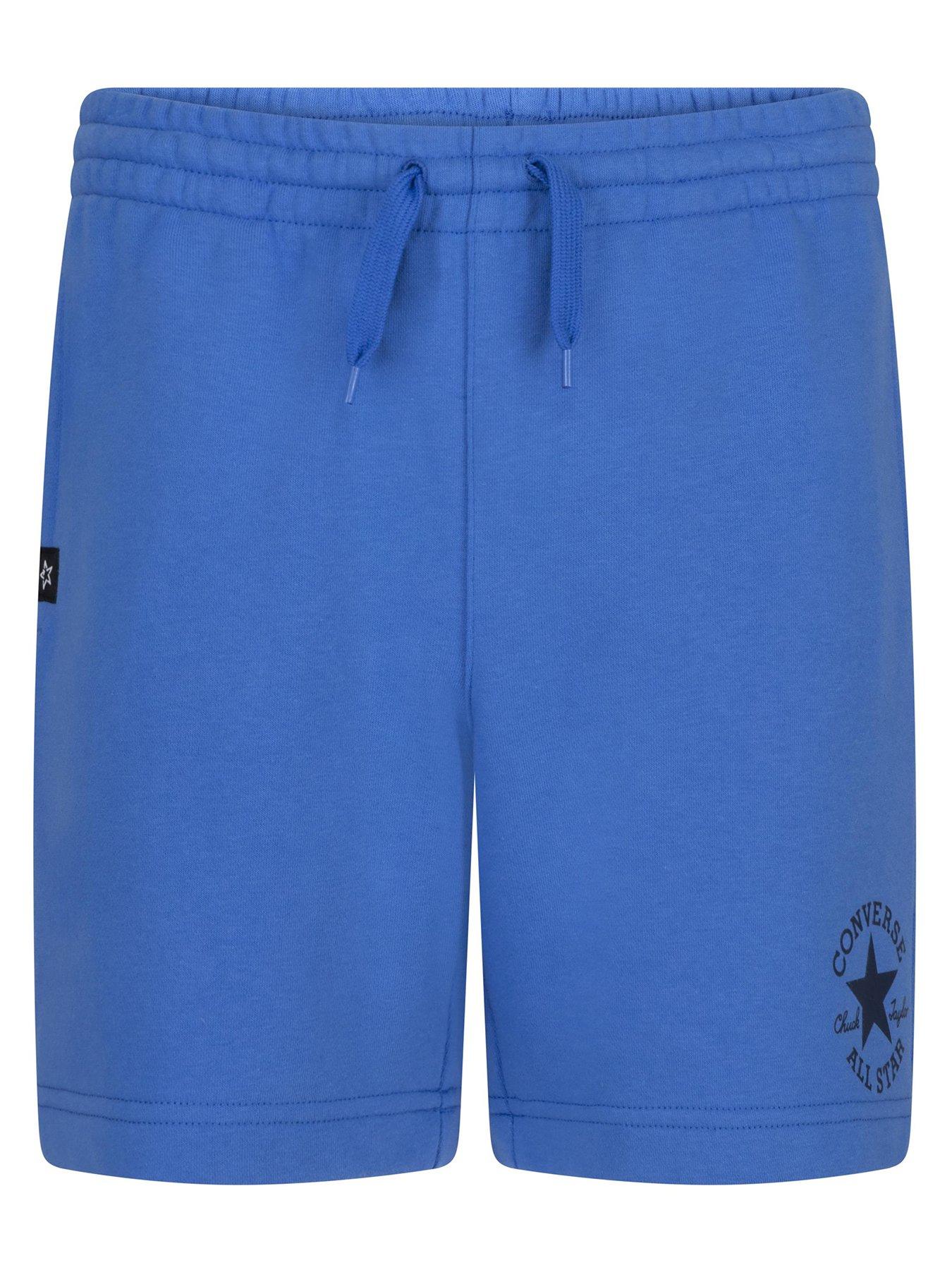 Converse blue shorts fashion