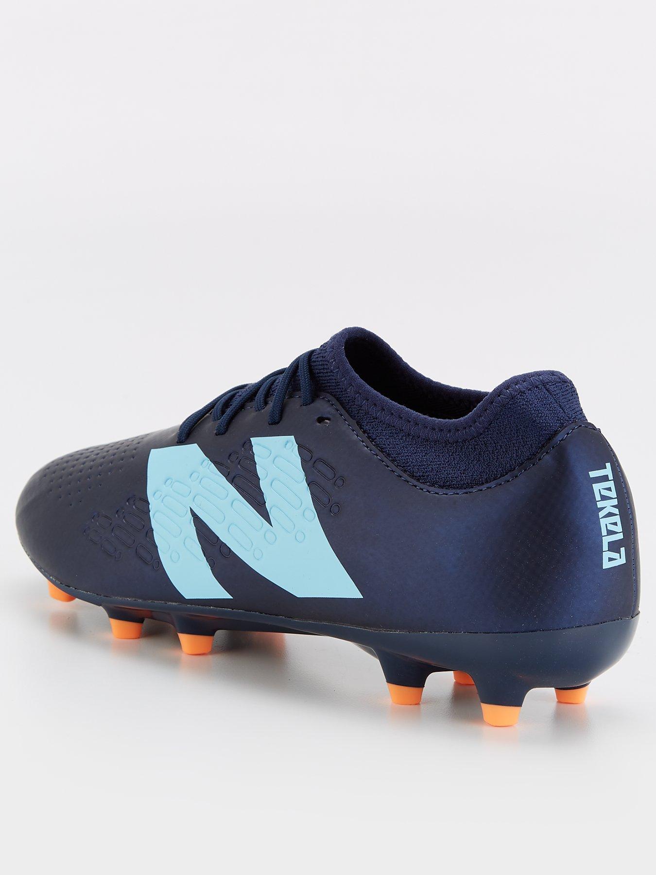 New Balance Mens Tekela T3 Firm Ground Football Boots Navy Very