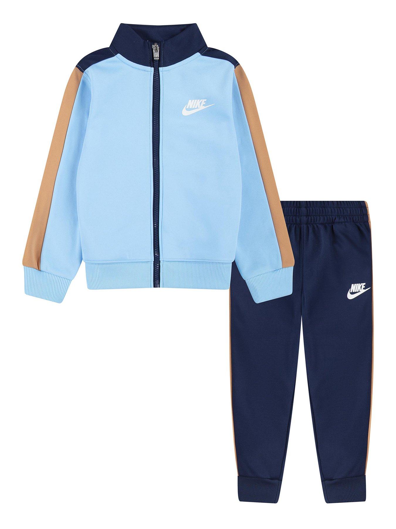 Nike Kids Boys Tricot Tracksuit - Navy | Very.co.uk