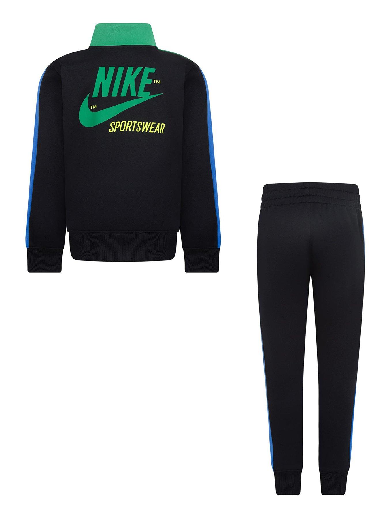 Boys blue nike tracksuit best sale