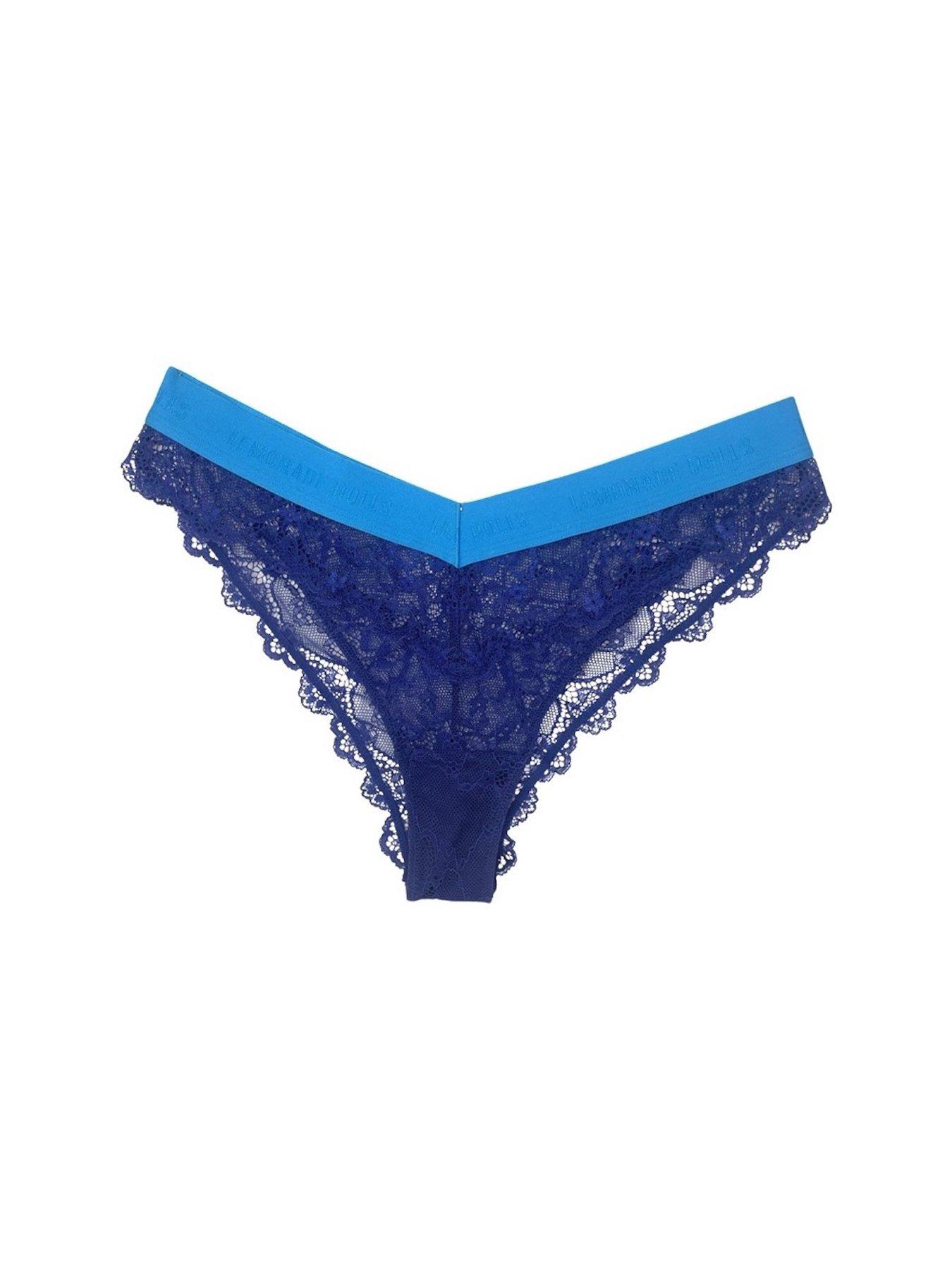 Image 3 of 4 of Lemonade Lace V-Brazilian -&nbsp;Blue