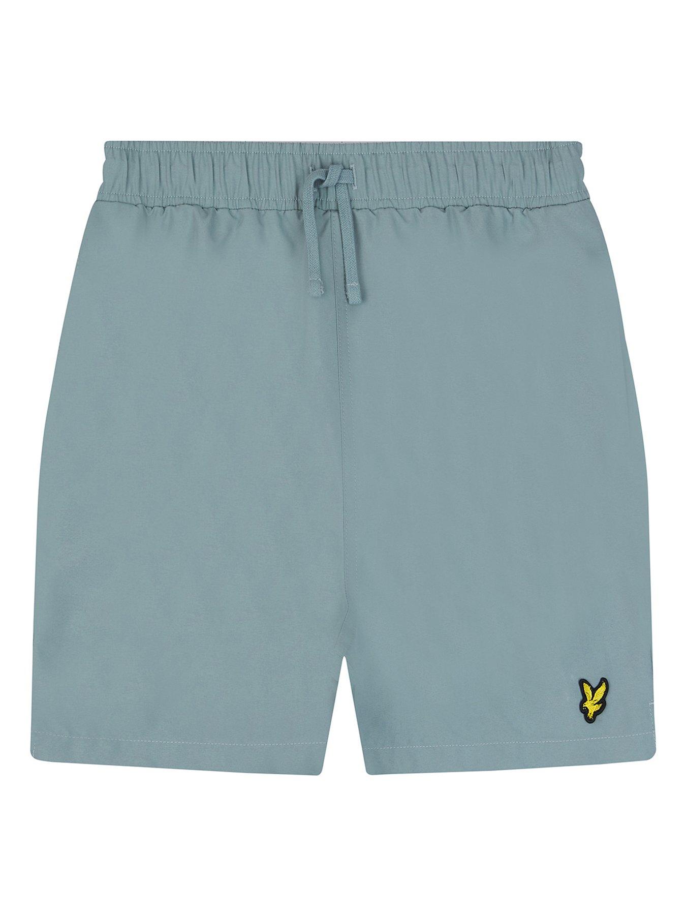 Lyle & Scott Boys Swim Shorts - Slate Blue