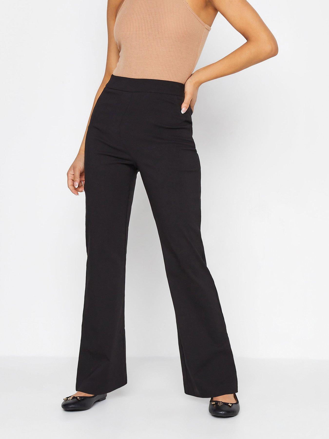 V by Very Ponte Skinny Trousers - Black