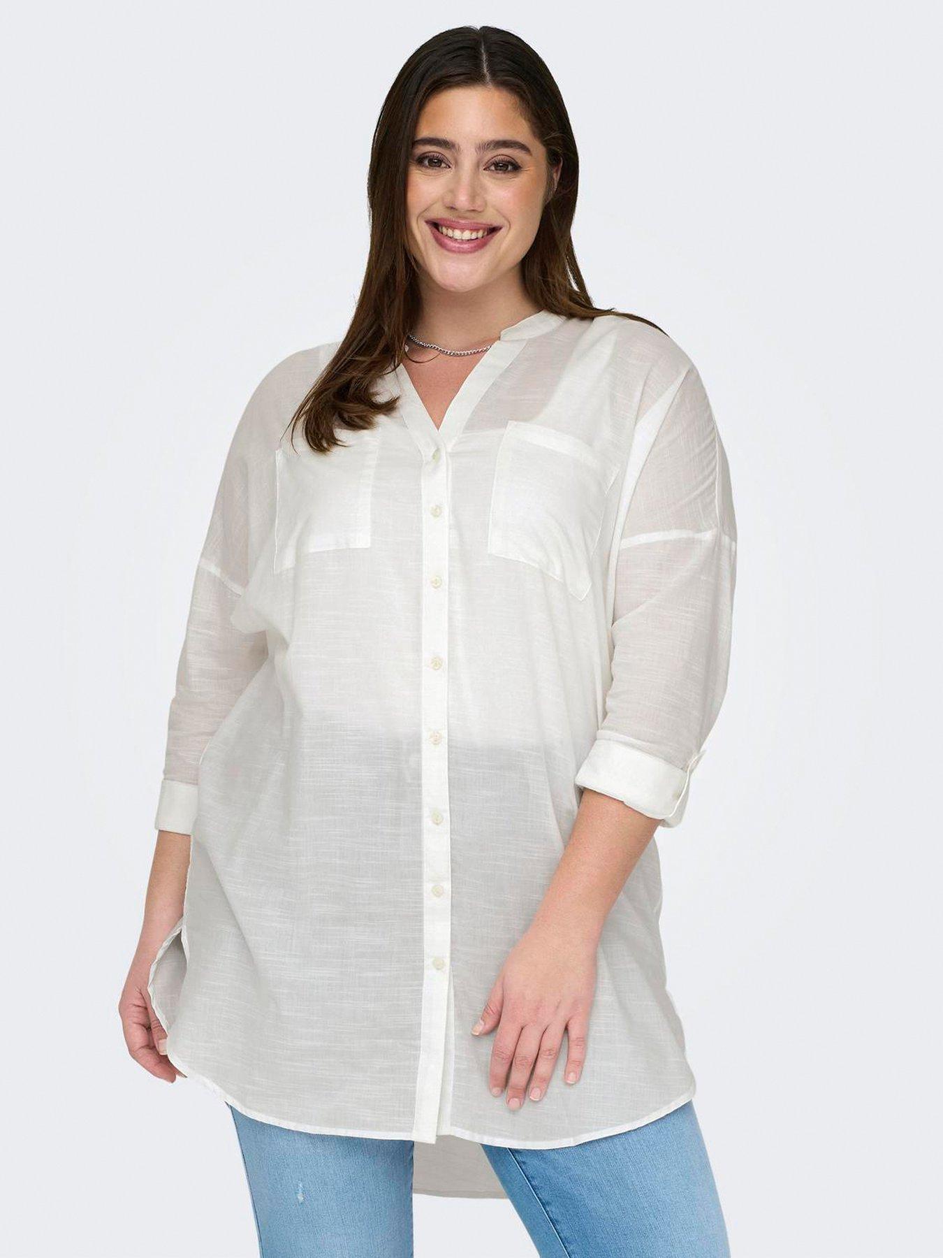 only-curve-oversized-tunic-shirt-white