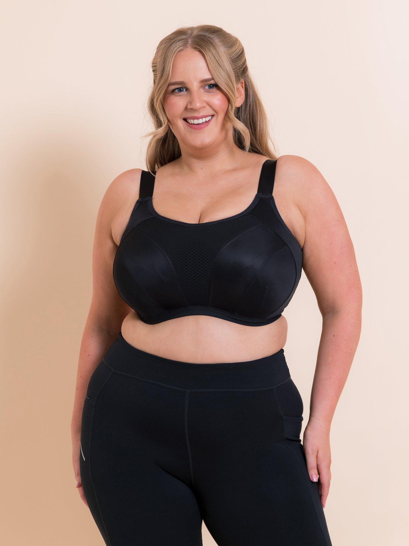 Curvy Kate Everymove Sports Bra Black Very