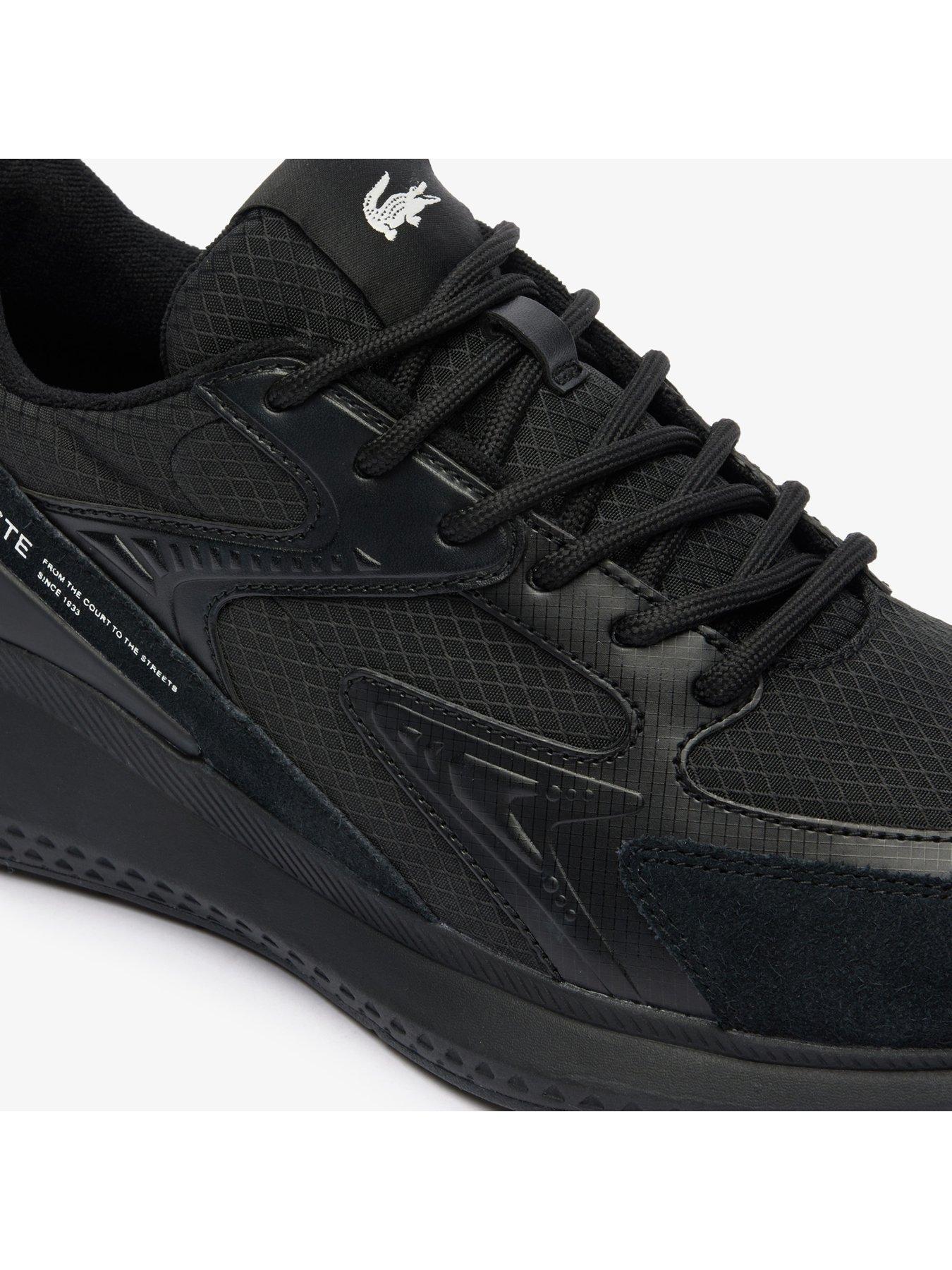 Image 6 of 6 of Lacoste L003 Evo 124 Trainer - Black